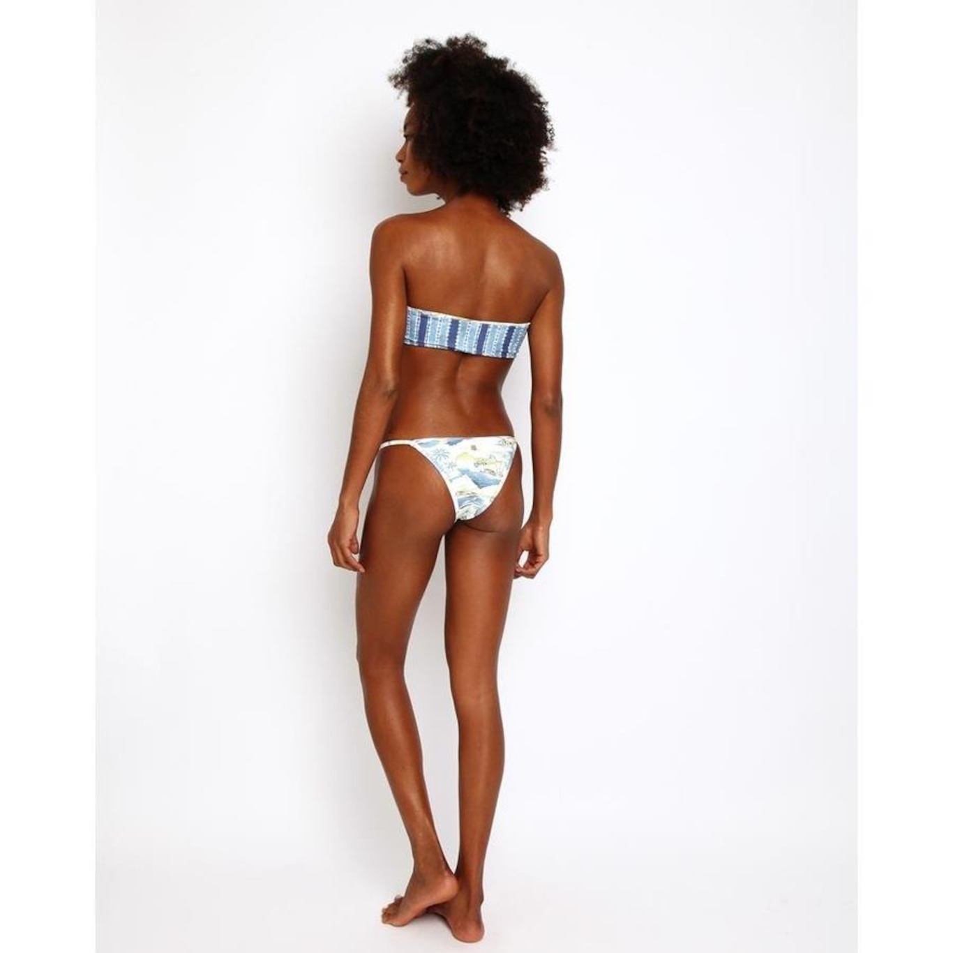 Biquini Rip Curl Postcards Bandeau - Feminino - Foto 4