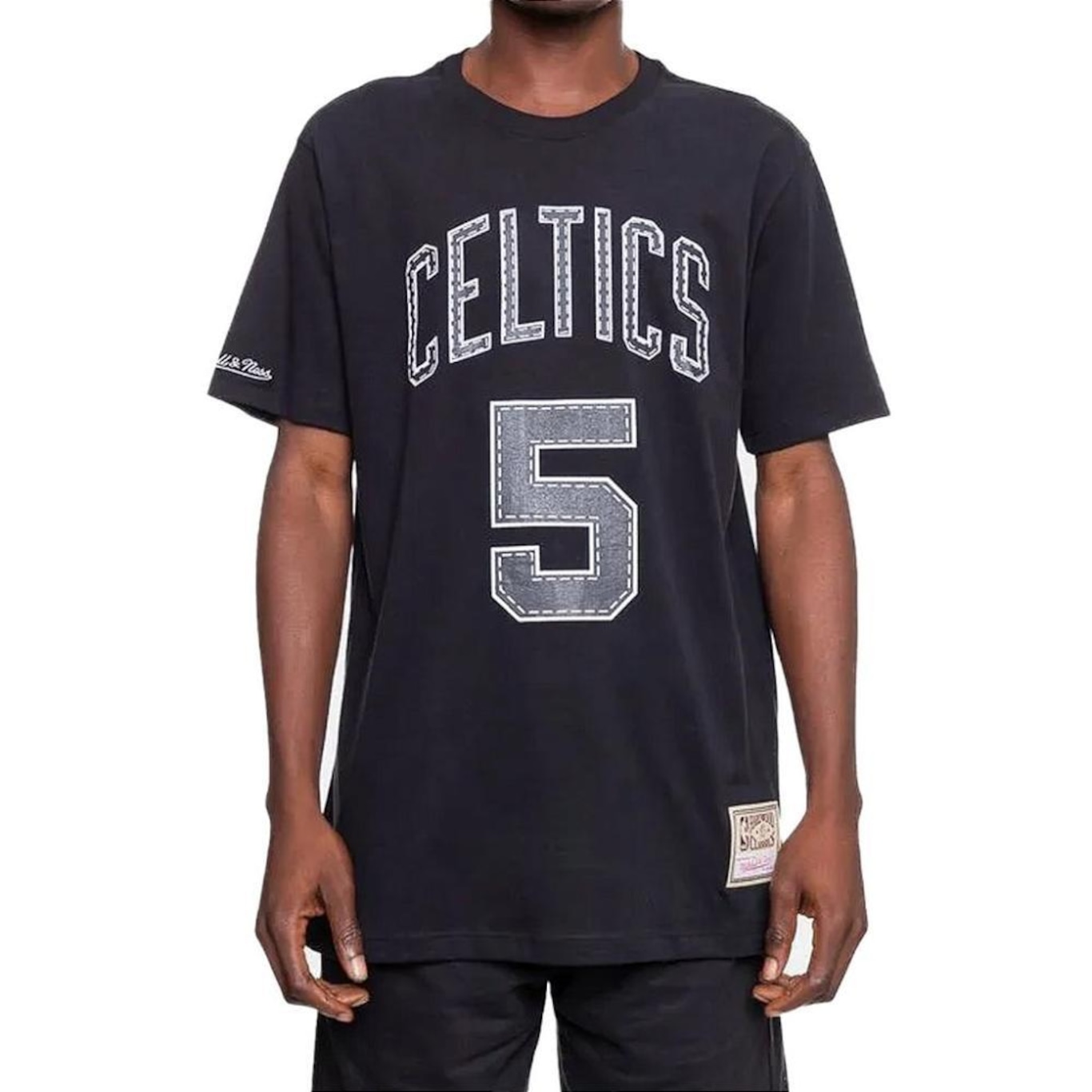 Camiseta Mitchell & Ness Boston Celtics Garnett Masculina - Foto 1