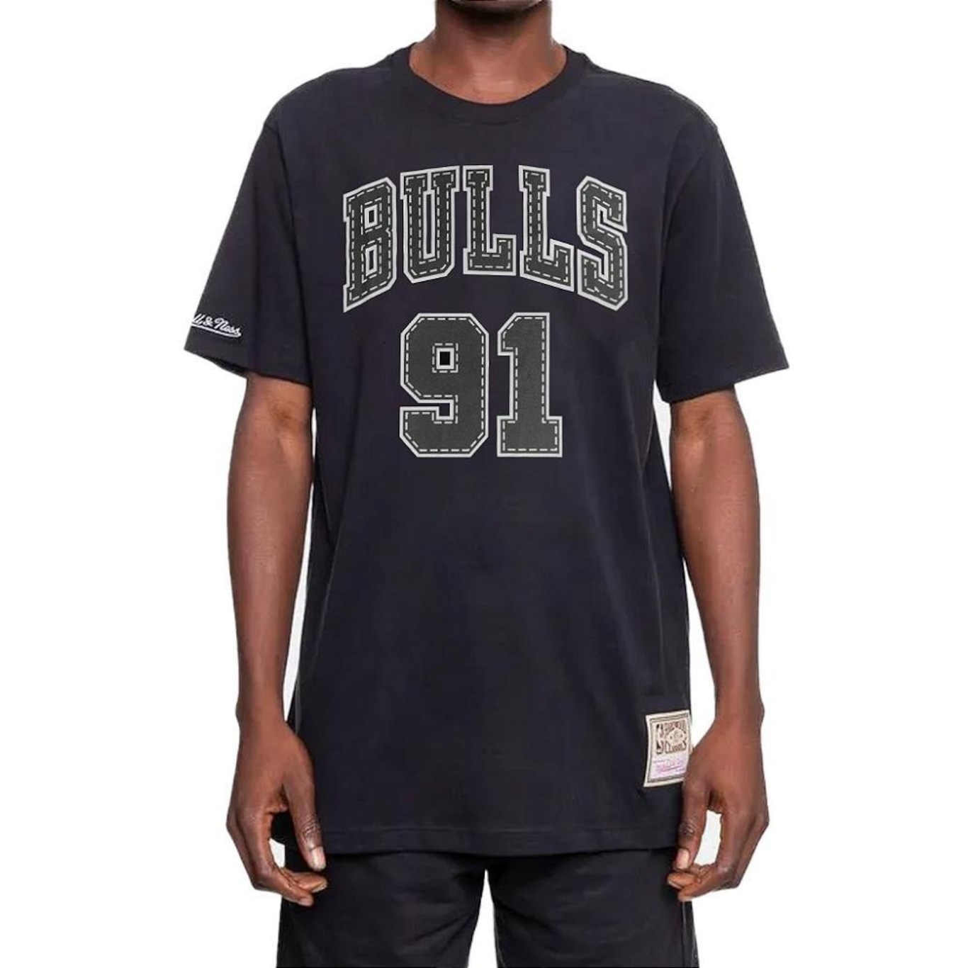 Camiseta Mitchell & Ness Chicago Bulls Nen Rodman Masculina - Foto 1