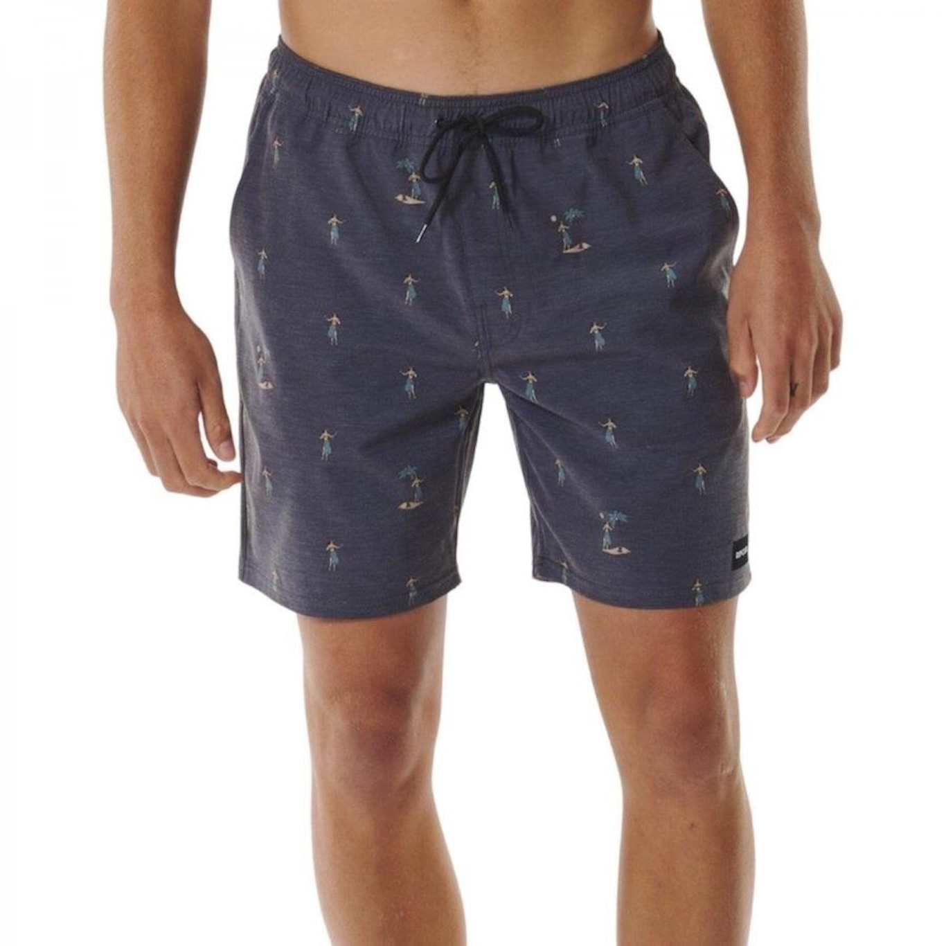 Bermuda Rip Curl Água Hula Breach Volley Masculina - Foto 1