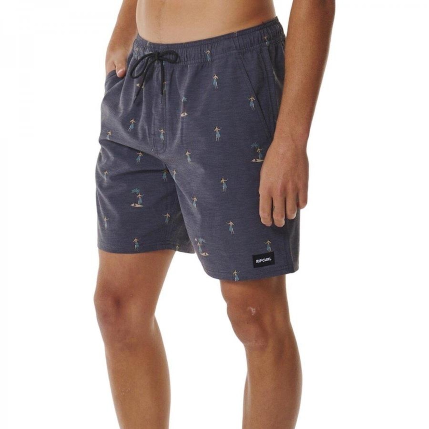 Bermuda Rip Curl Água Hula Breach Volley Masculina - Foto 2