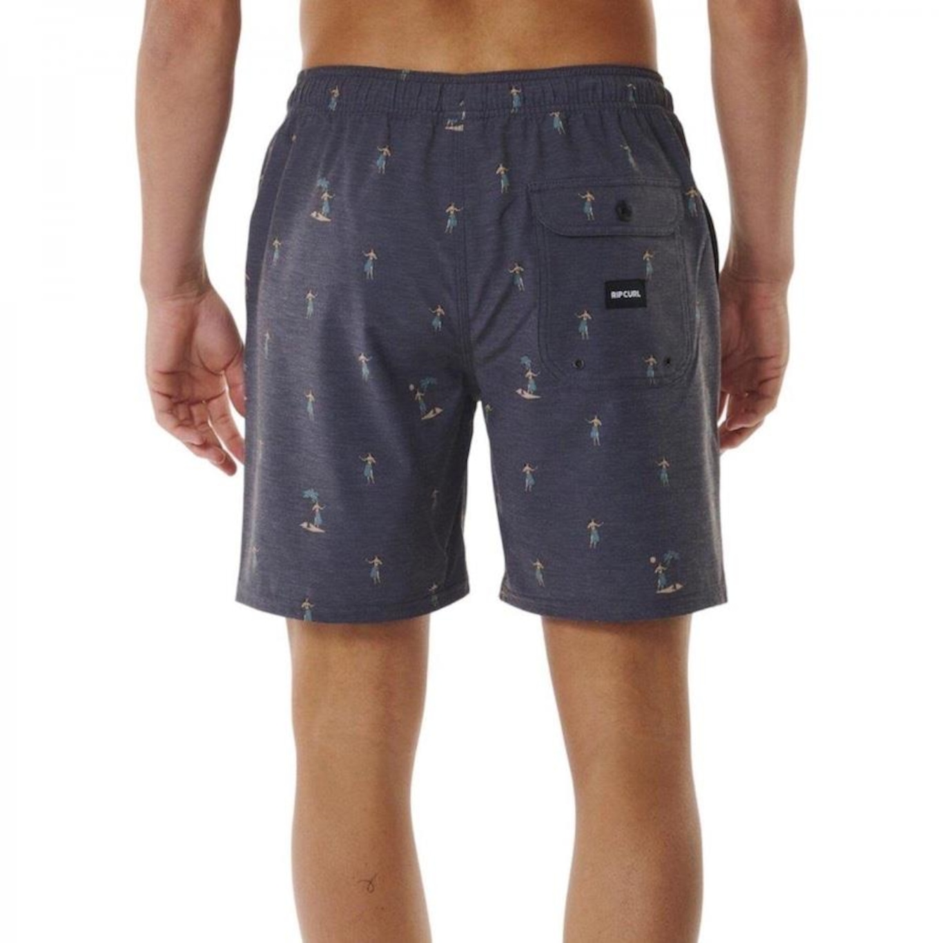 Bermuda Rip Curl Água Hula Breach Volley Masculina - Foto 3