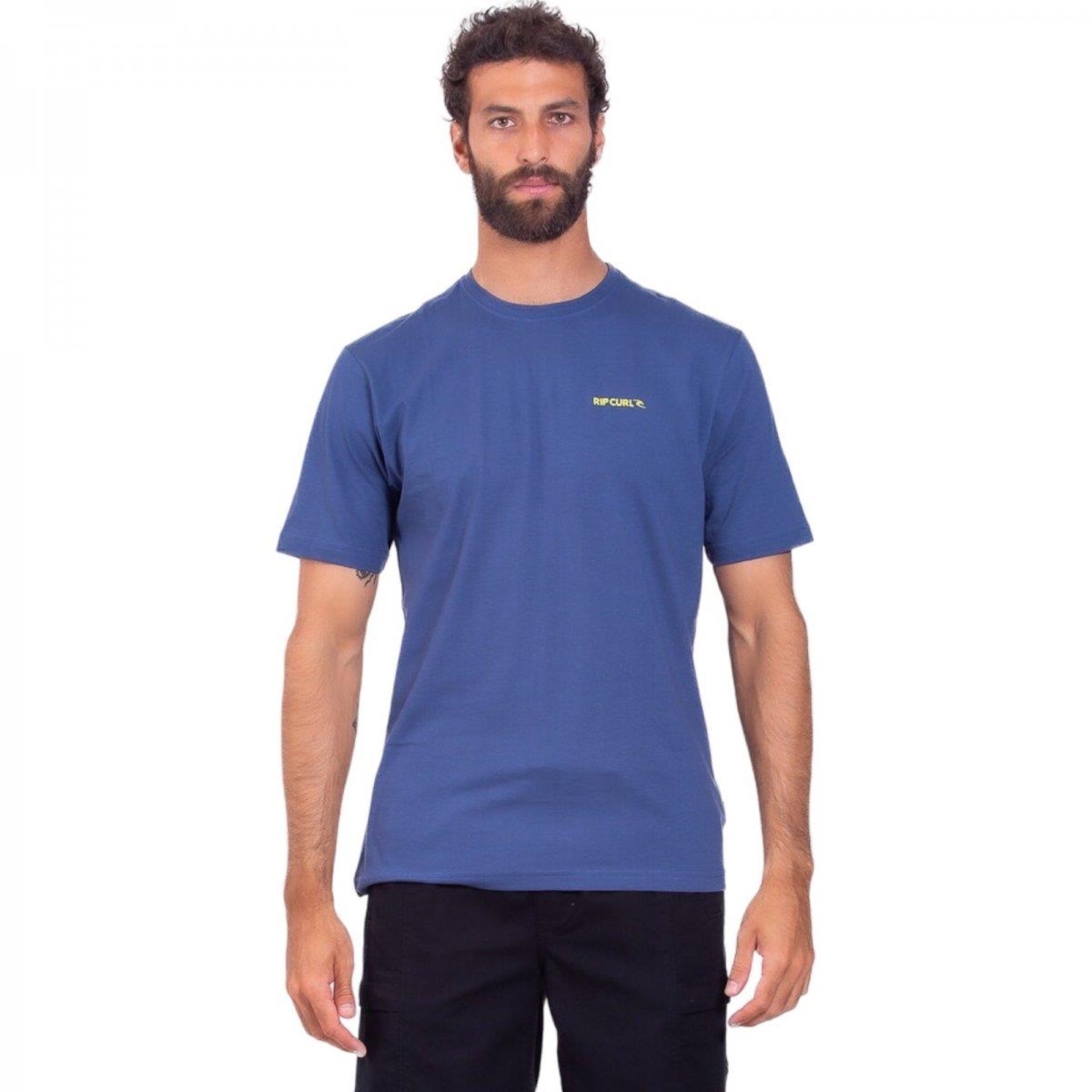 Camiseta Rip Curl Brand Icon Masculina - Foto 1