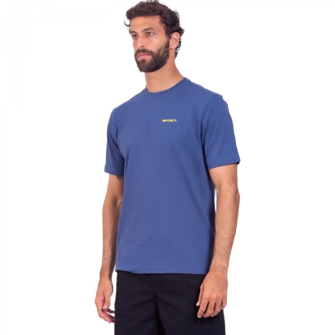 Camiseta Rip Curl Brand Icon Masculina - Foto 3