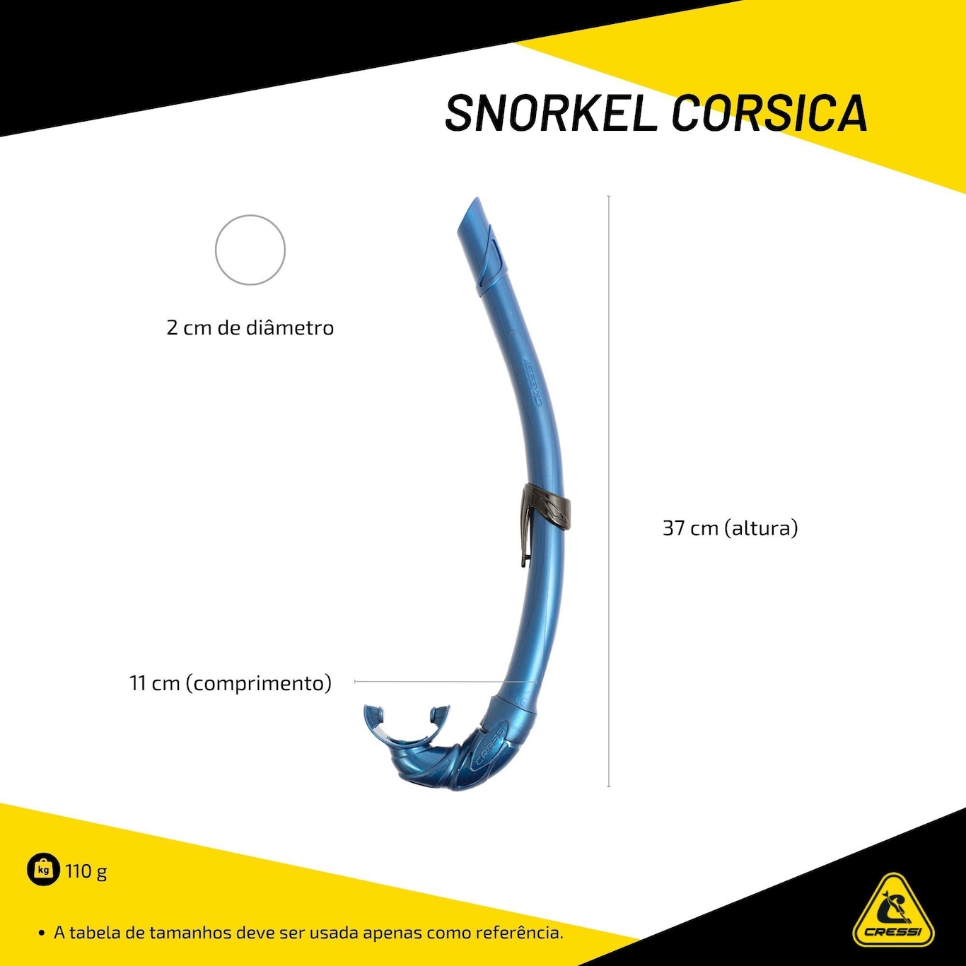 Snorkel Cressi Corsica - Foto 3