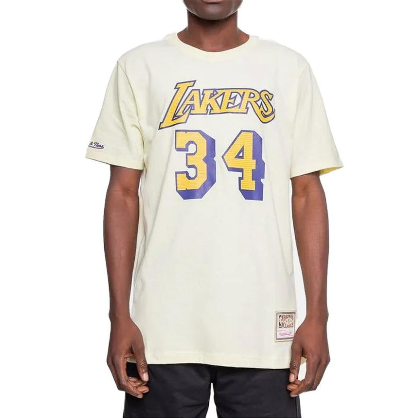 Camiseta Mitchell & Ness Los Angeles Lakers O''''Neal - Masculina - Foto 1