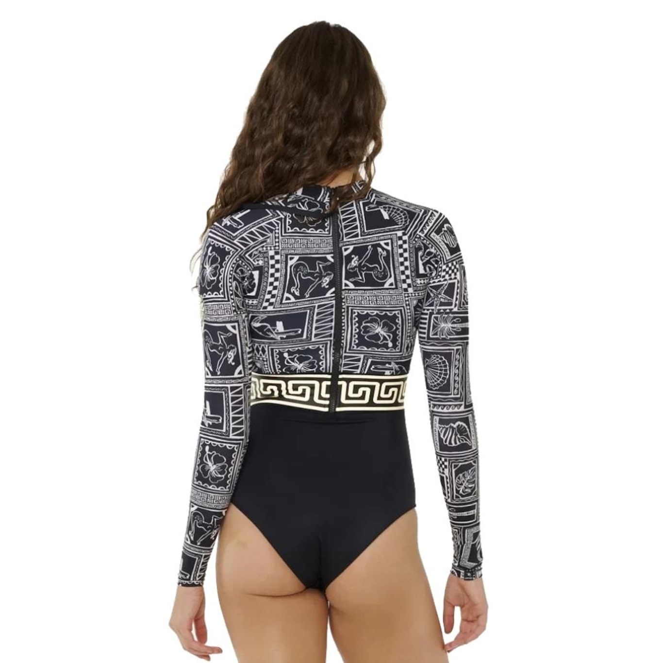 Maiô Rip Curl Mermaid Beach Upf Suit Black - Feminino - Foto 3