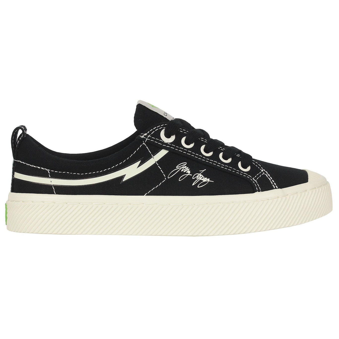 Tênis Cariuma Oca Low Gerry Lopez Black Canvas - Feminino - Foto 1