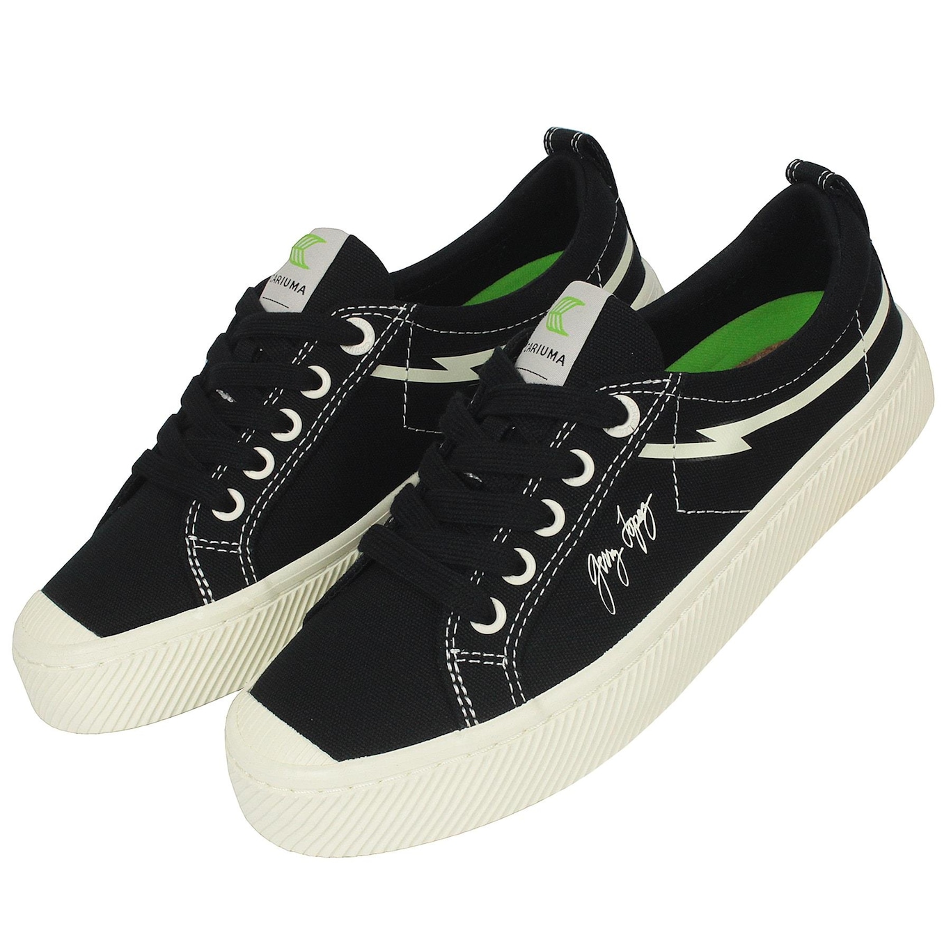 Tênis Cariuma Oca Low Gerry Lopez Black Canvas - Feminino - Foto 4