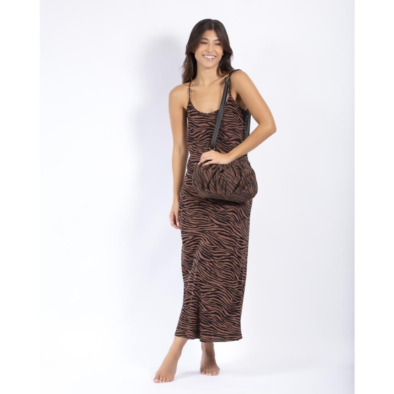 Vestido Rip Curl Sun Club Midi - Feminino - Foto 5