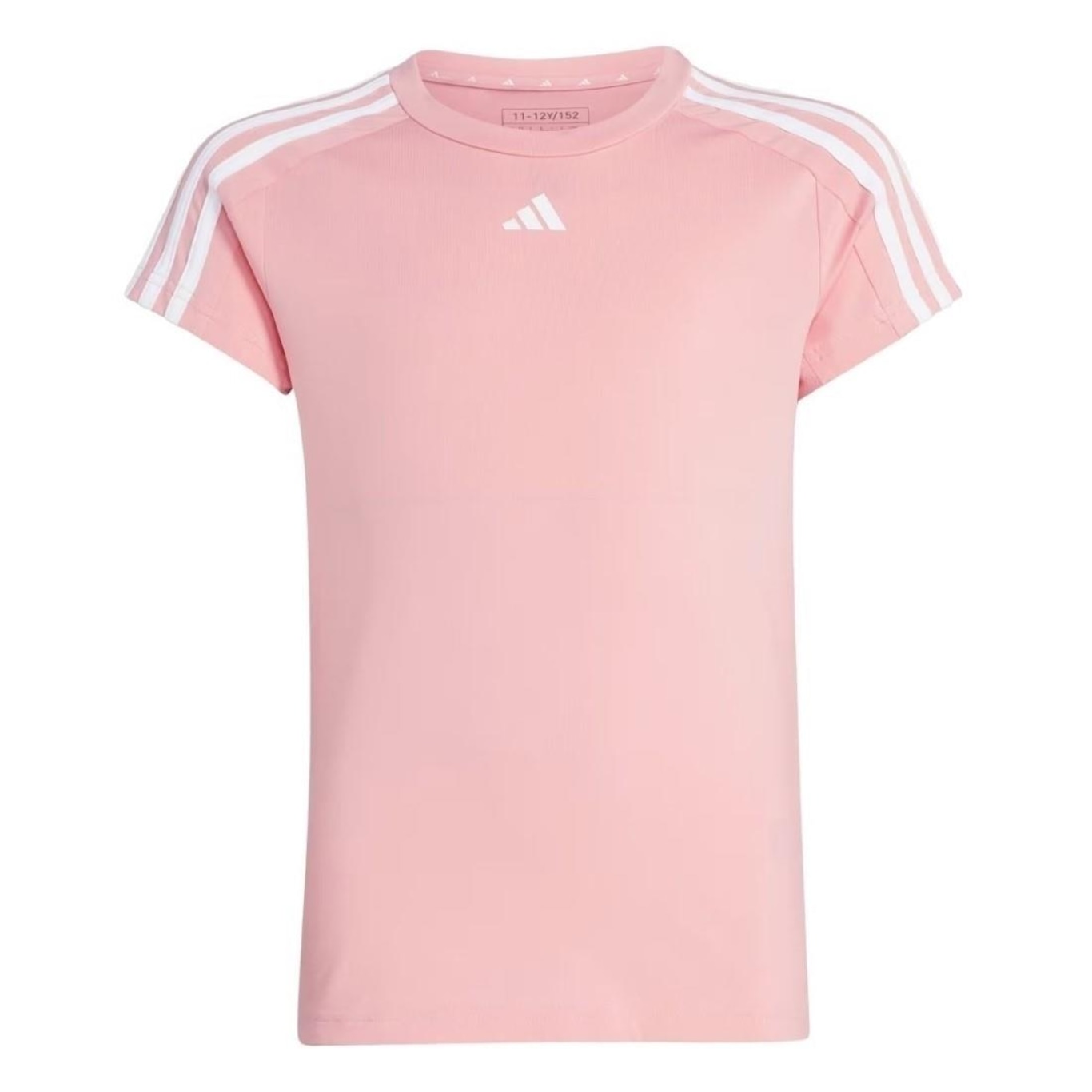 Camiseta Adidas 3 Listras Essentials Aeroready Girls - Infantil - Foto 1