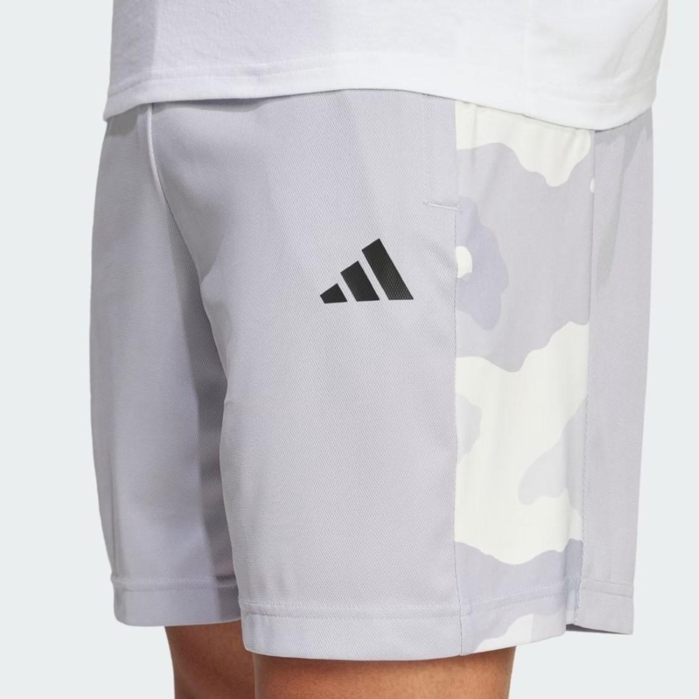 Short Adidas Treino Camuflado - Masculino - Foto 4