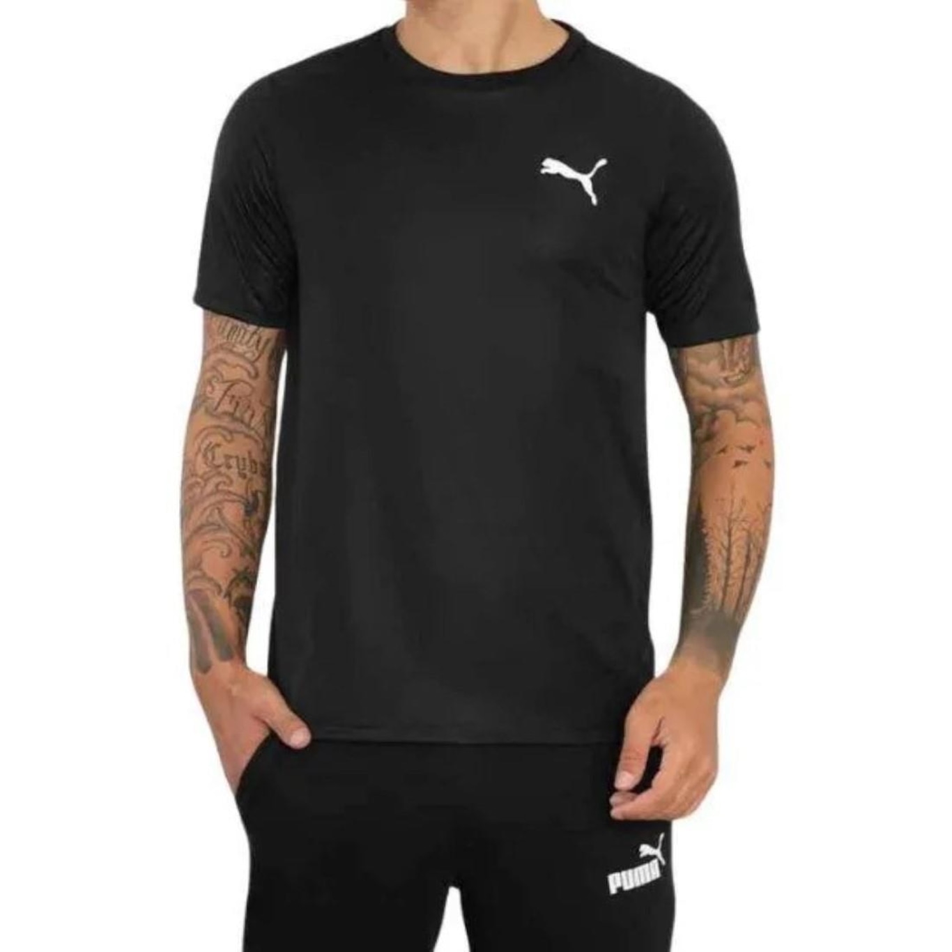 Camiseta Puma Active Small Logo - Masculina - Foto 1