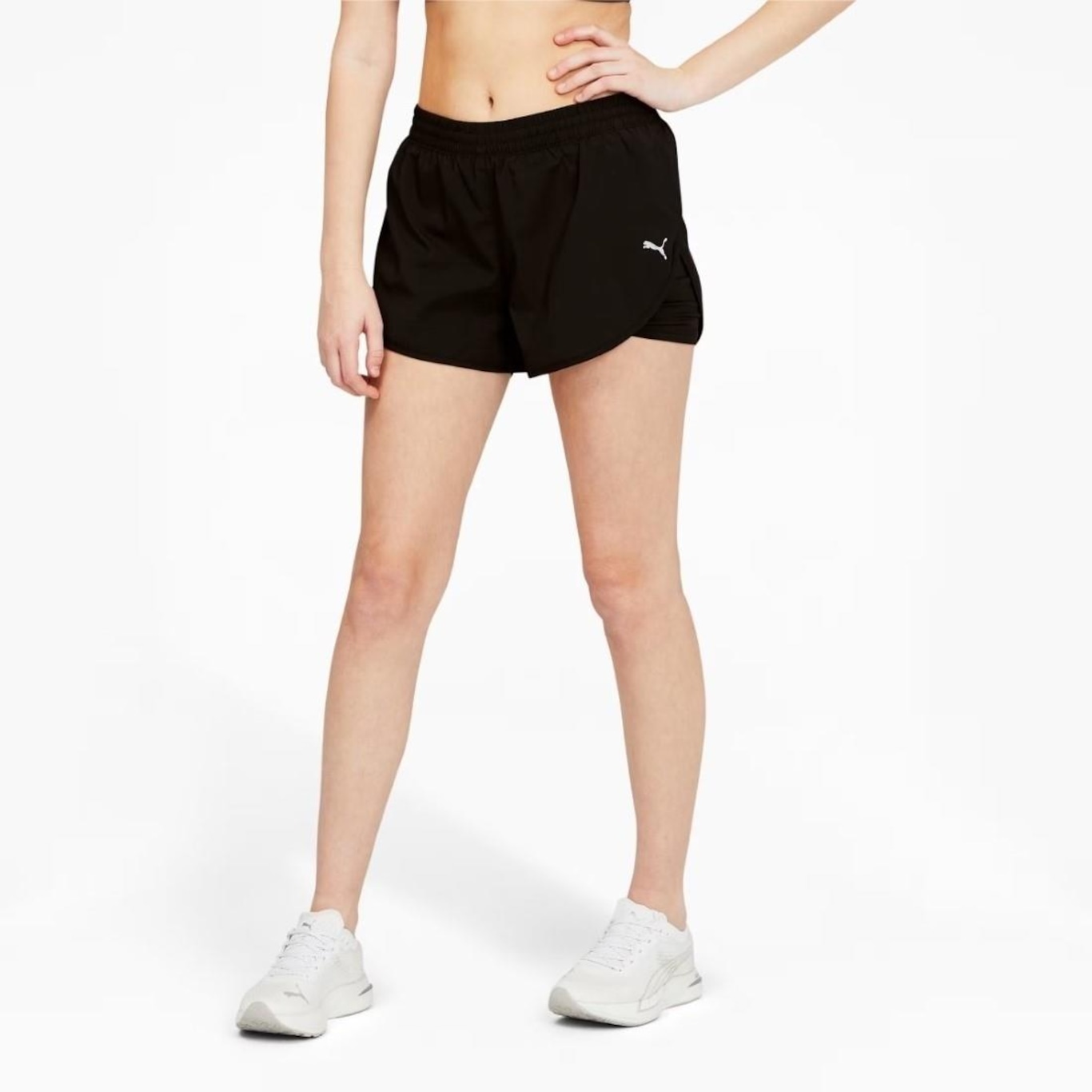 Short Puma 2 Em 1 Corrida - Feminino - Foto 3