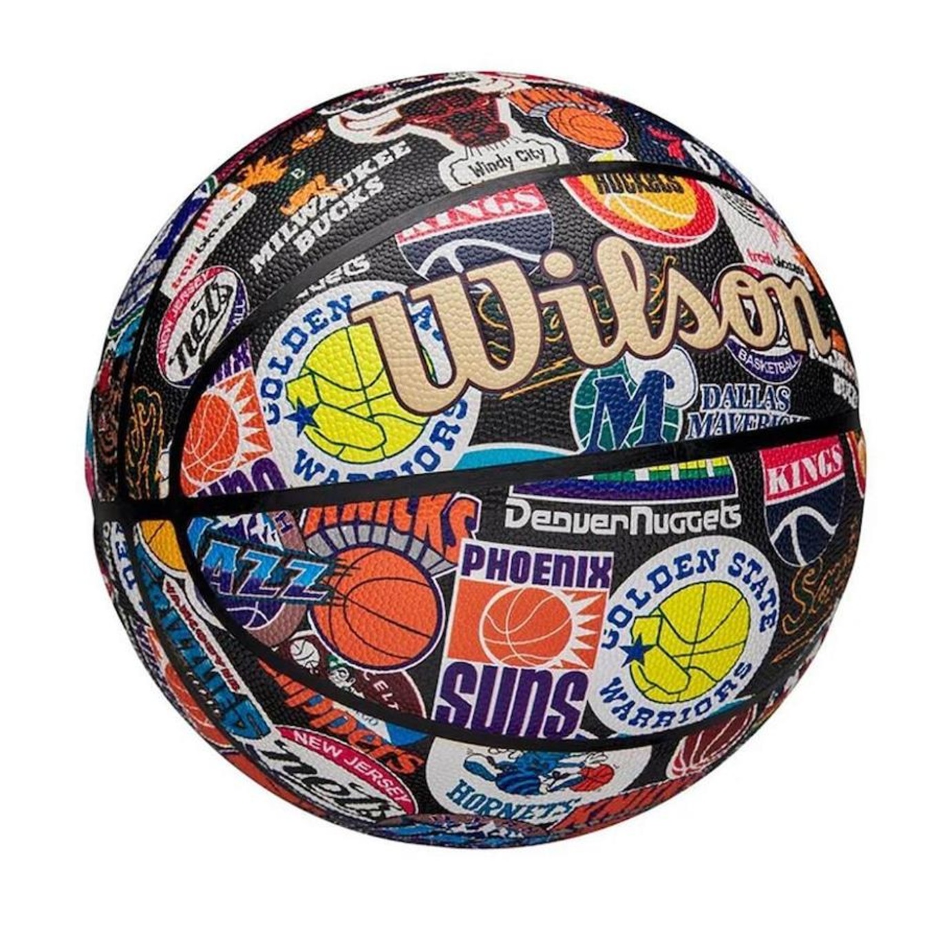 Bola de Basquete Wilson Nba All Team Retro #7 - Foto 4