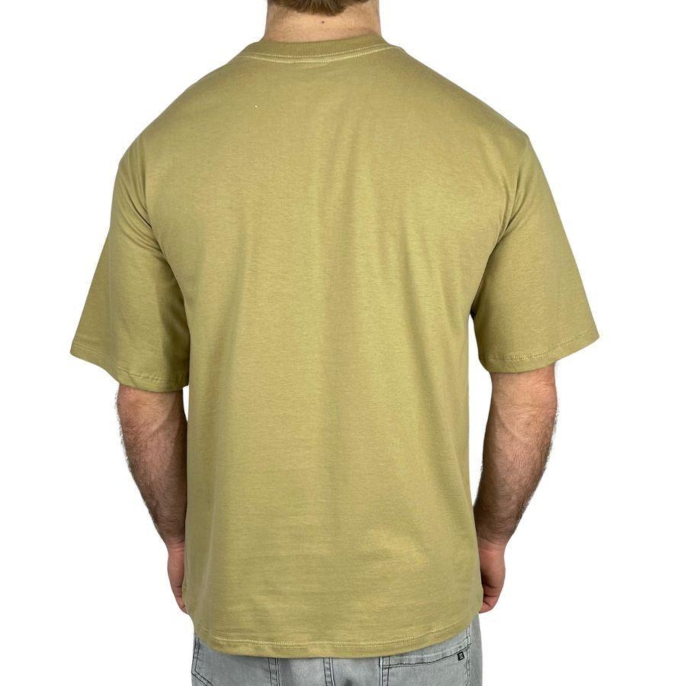 Camiseta Oakley Iconic Skull Tee Khaki - Masculina - Foto 4