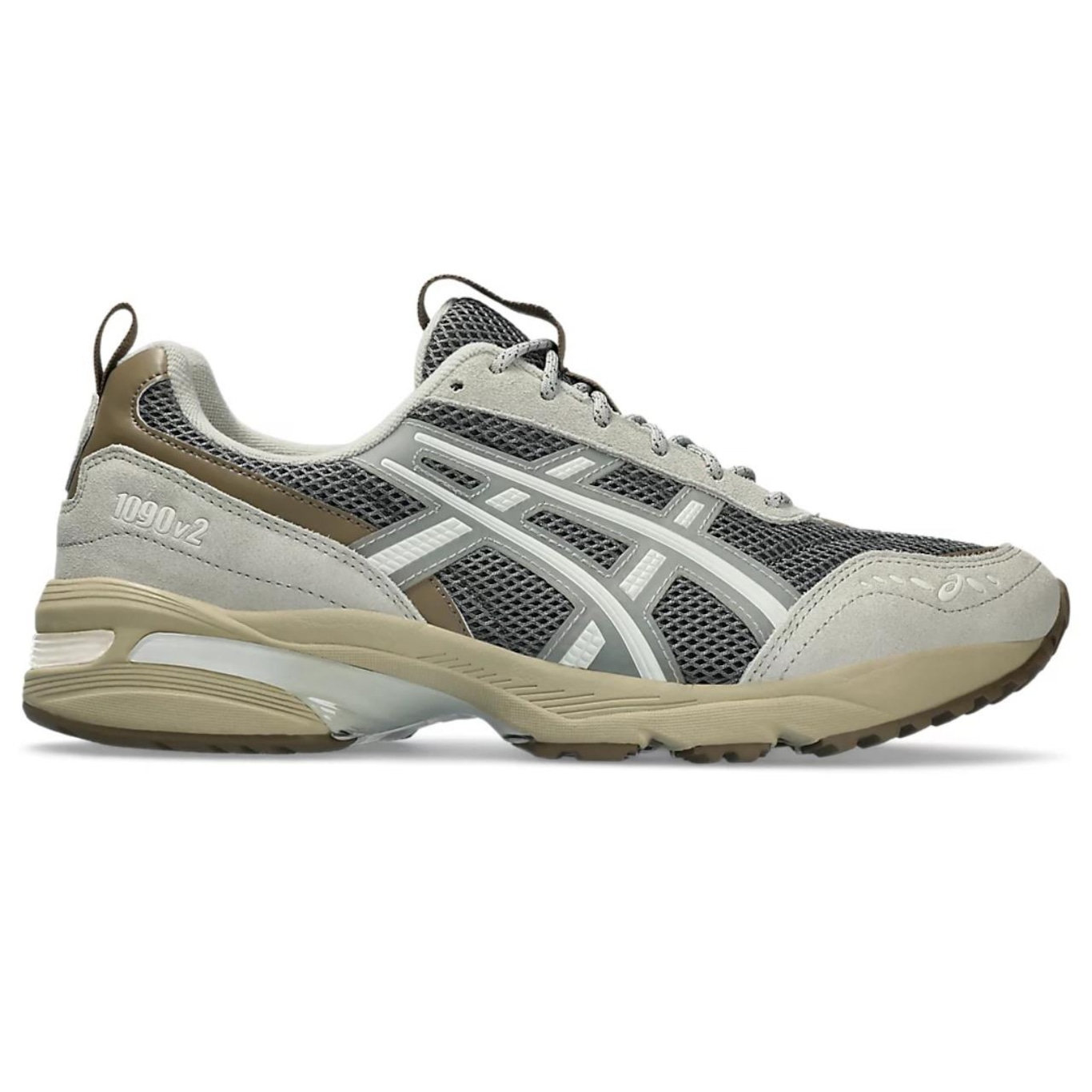 Tênis Asics Gel 1090 V2 Masculino - Cinza/Marrom - Foto 1