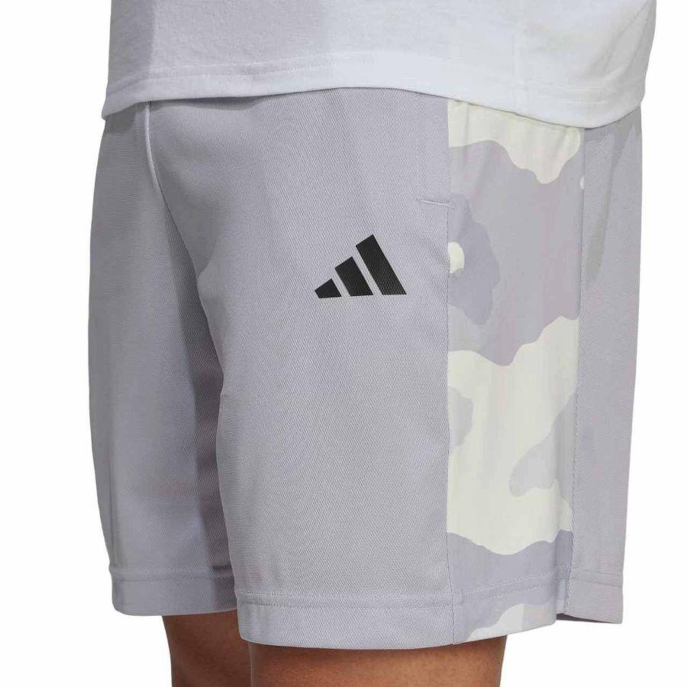 Shorts adidas Treino Camuflado - Masculino - Foto 5