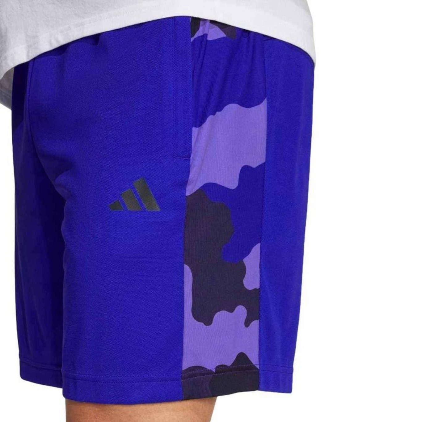 Shorts adidas Treino Camuflado - Masculino - Foto 4