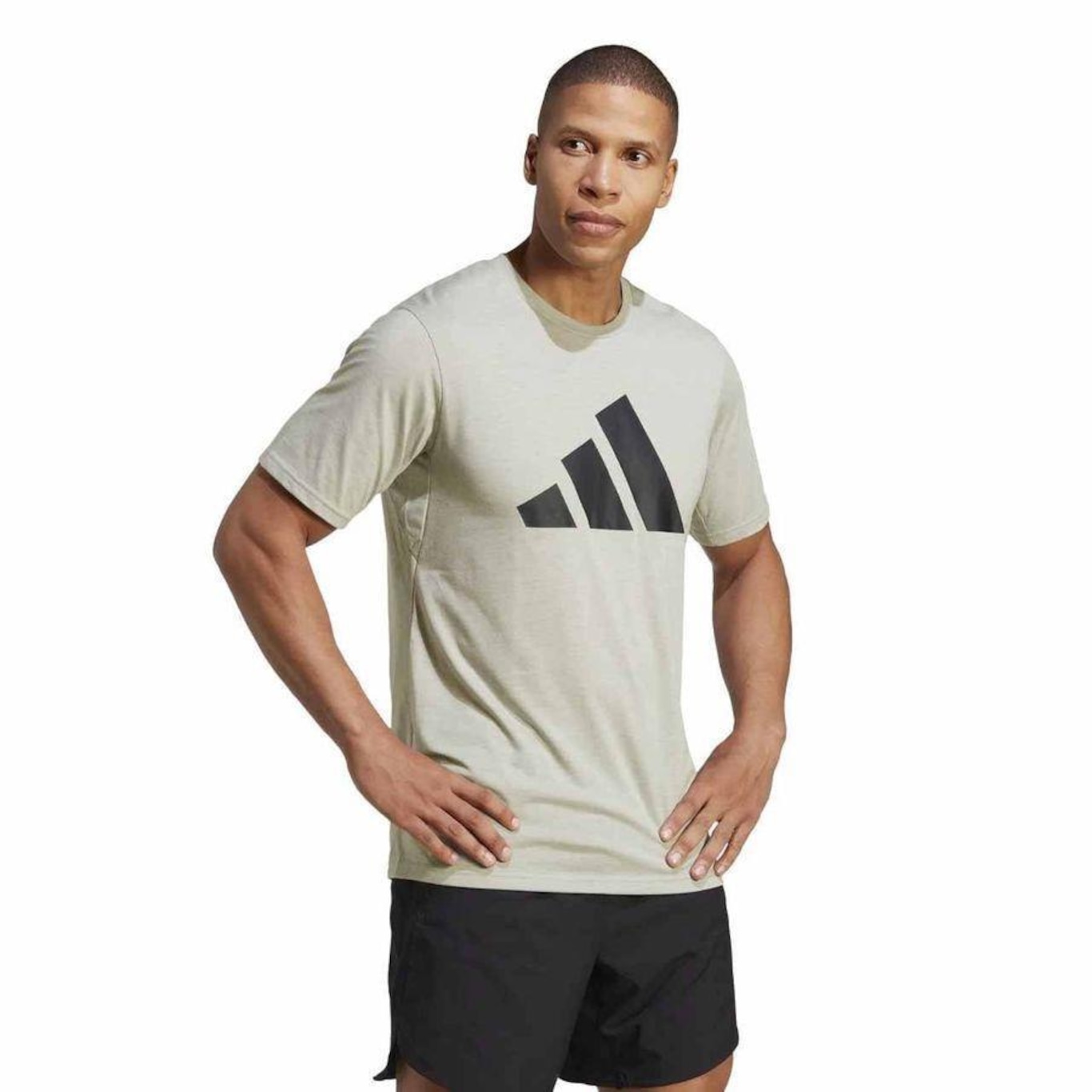 Camiseta adidas Essentials Logo - Masculina - Foto 2