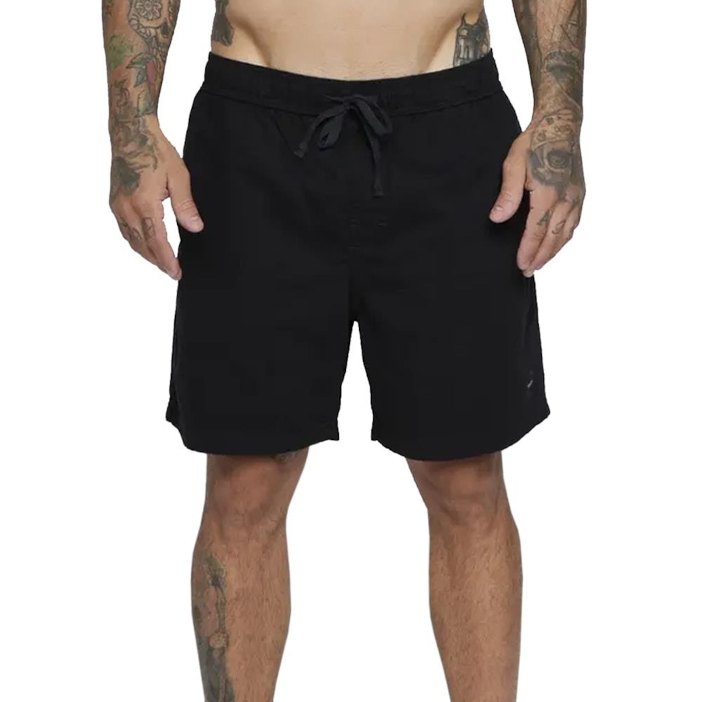 Bermuda Elástico Rvca Escalope - Masculina - Foto 3