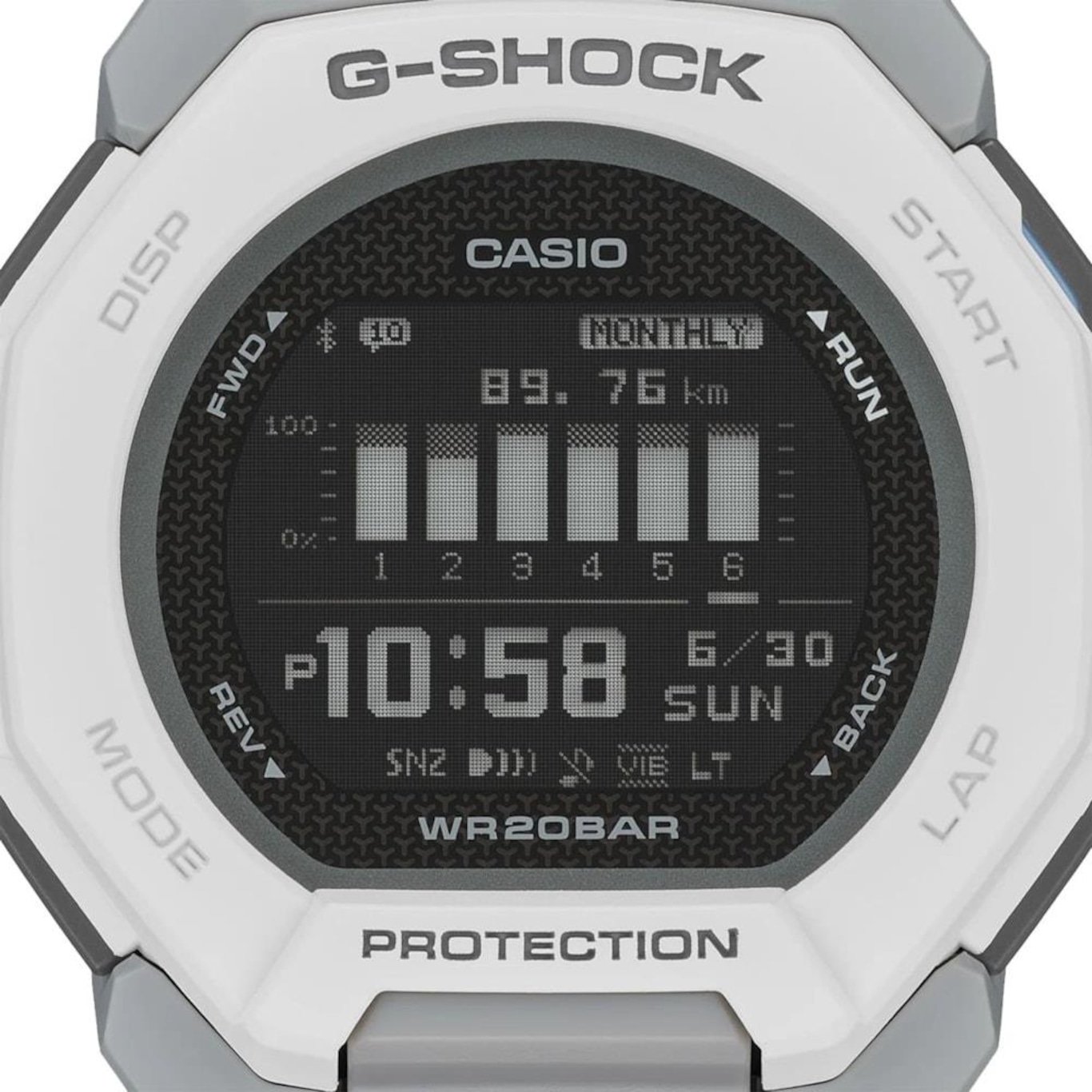 Relógio G-Shock G-Squad Sports Gbd-300-7Dr Adulto - Foto 3