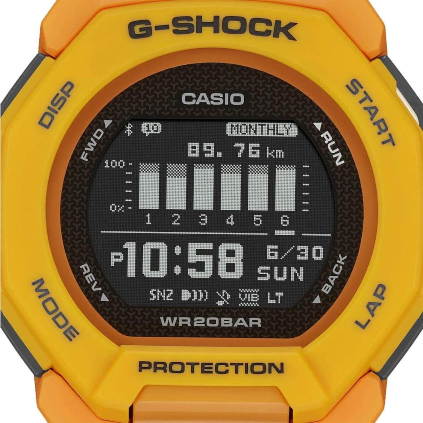 Relógio G-Shock G-Squad Sports Gbd-300-9Dr Adulto - Foto 3