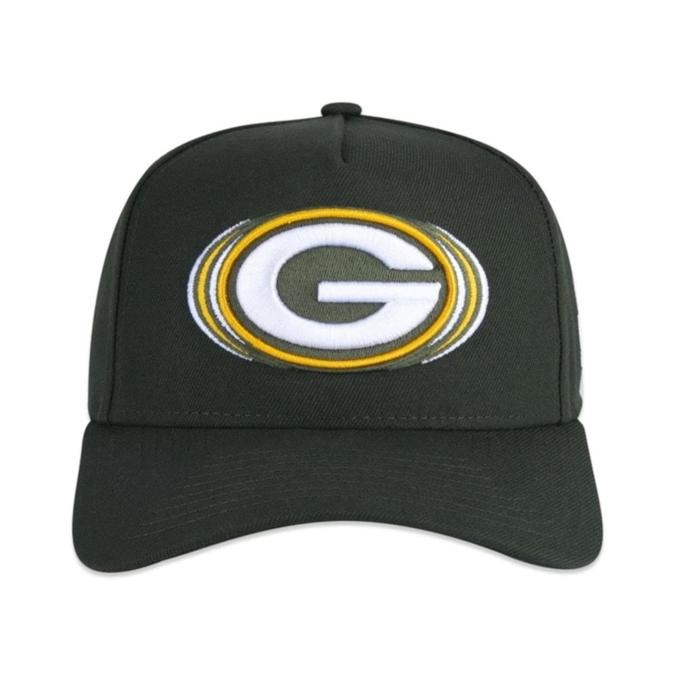 Boné Aba Curva New Era 9Forty A-Frame Nfl Green Bay Packers World Of Logos - Snapback - Adulto - Foto 2