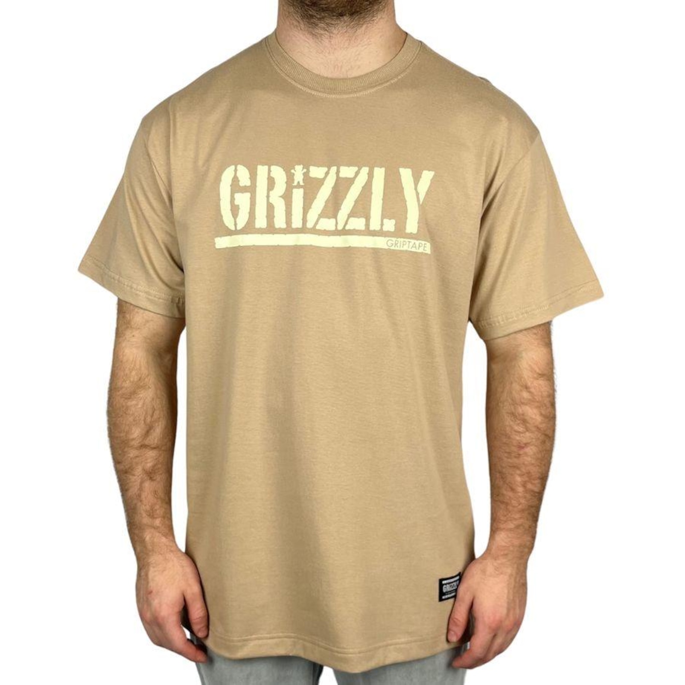 Camiseta Grizzly Og Stamp Tee  - Masculina - Foto 1