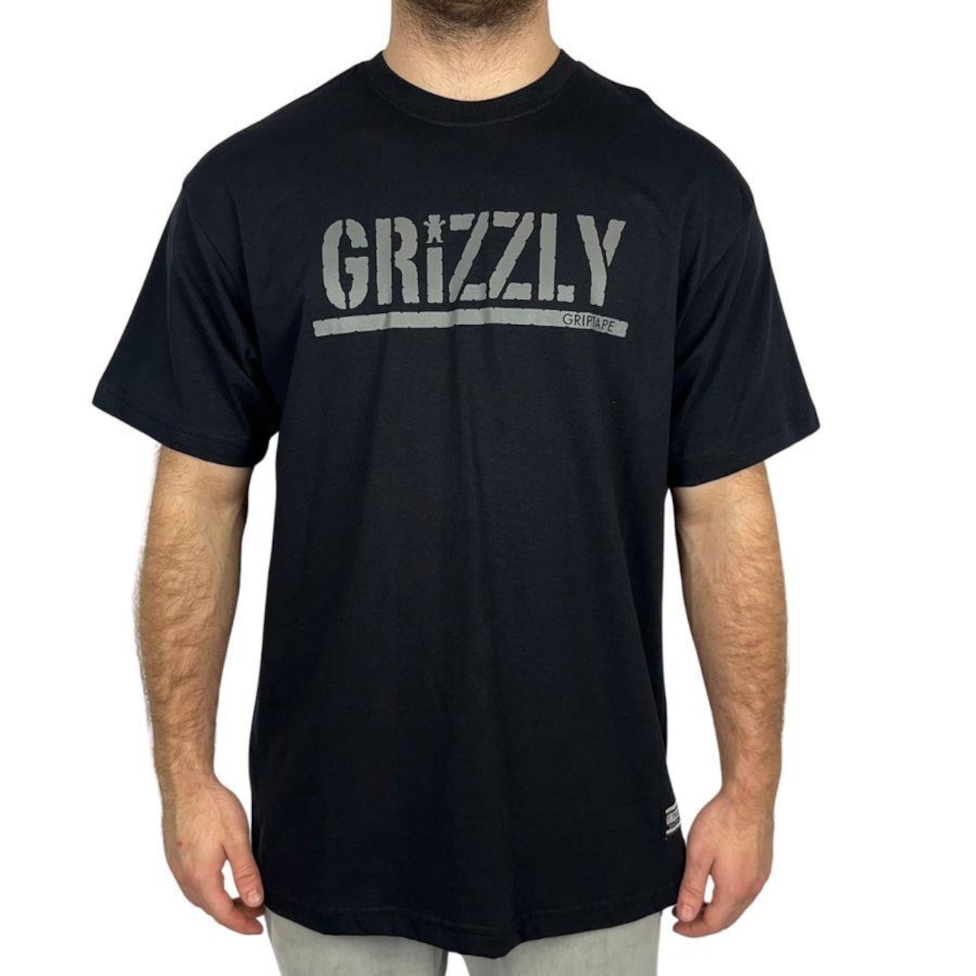 Camiseta Grizzly Og Stamp Tee - Masculina - Foto 1