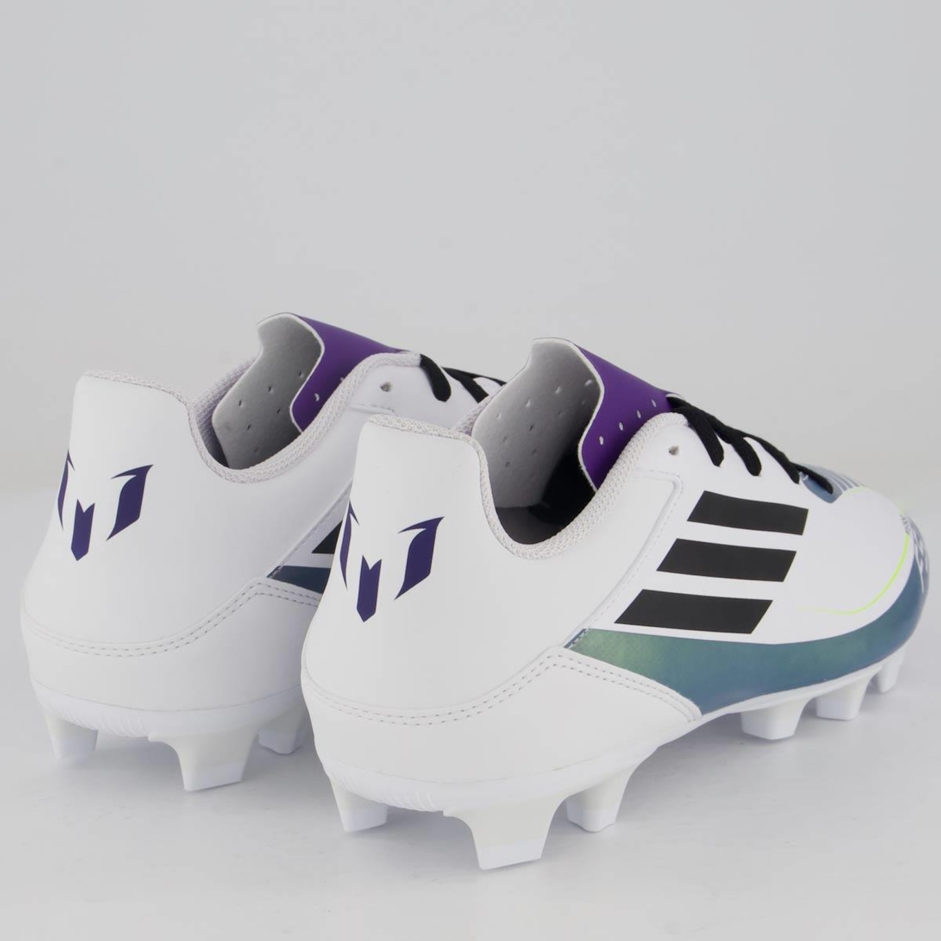 Chuteira de Campo adidas F50 Club Messi Fxg - Infantil - Foto 3