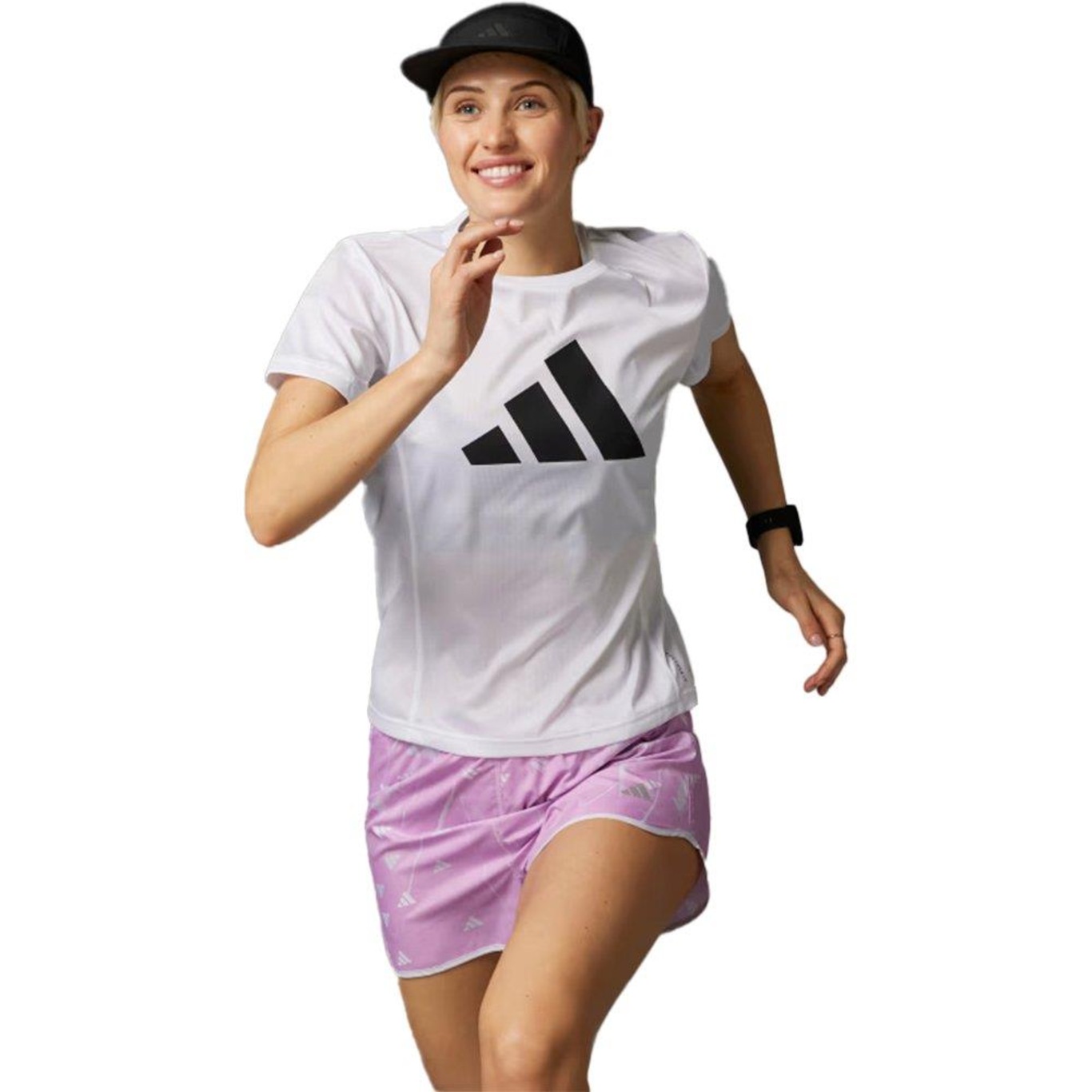 Camiseta adidas Run It - Feminina - Foto 1