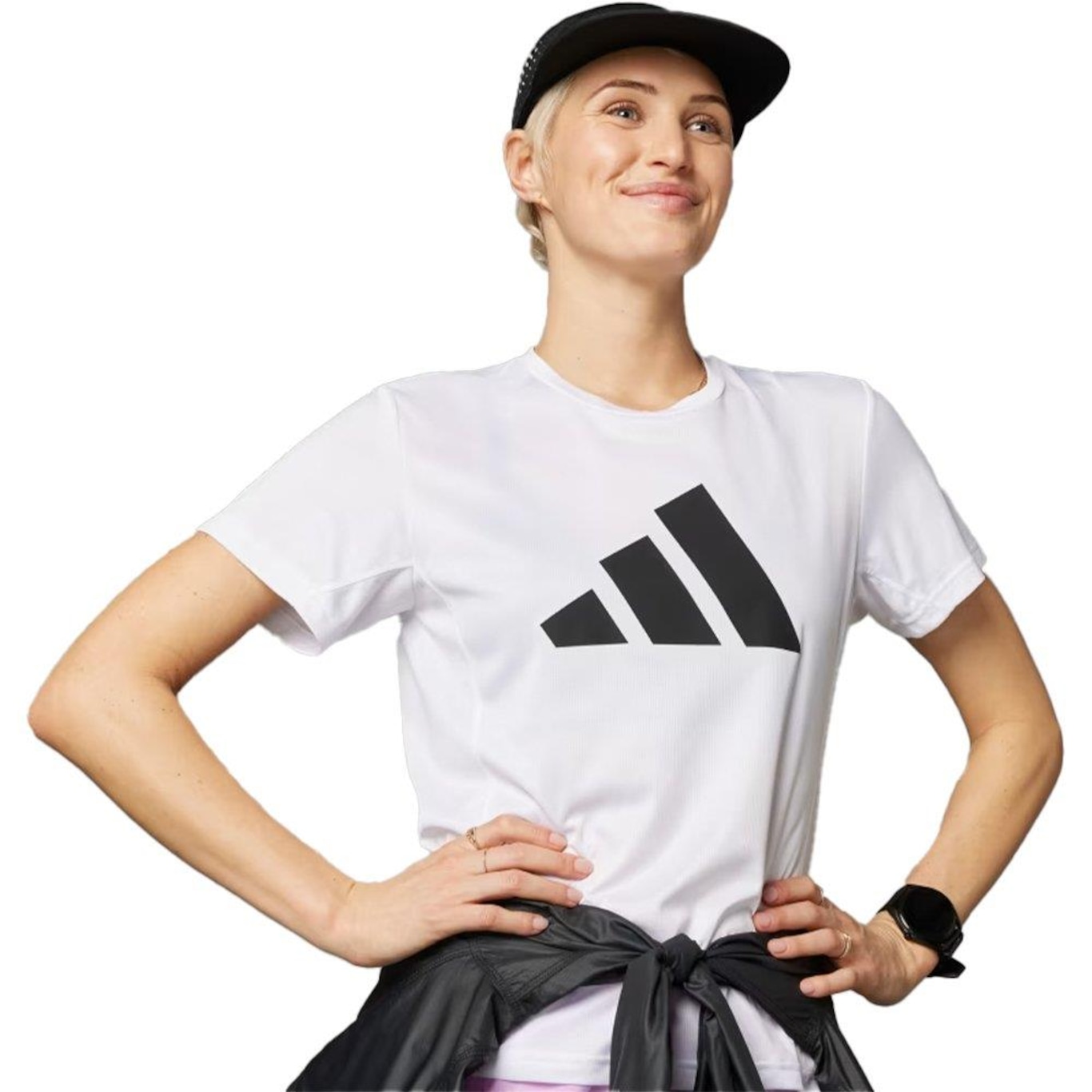 Camiseta adidas Run It - Feminina - Foto 3