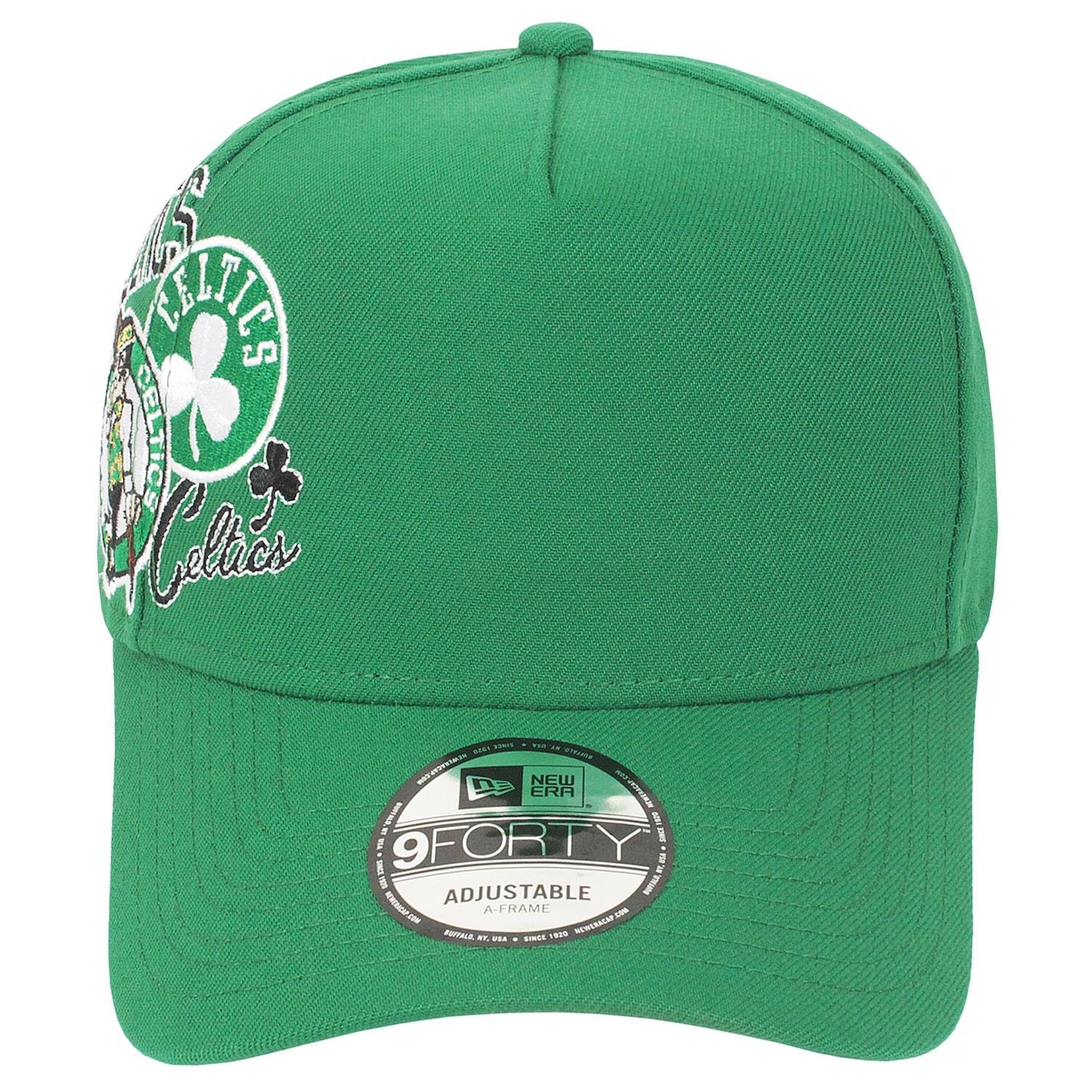 Boné Aba Curva New Era 9Forty A-Frame Nba Boston Celtics - Snapback - Adulto - Foto 2