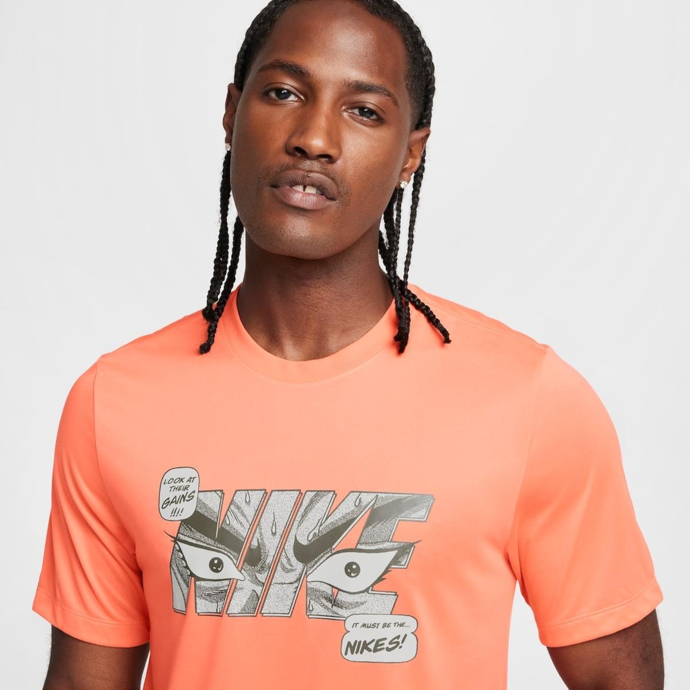 Camiseta Nike Dri-Fit Anime - Masculina - Foto 3