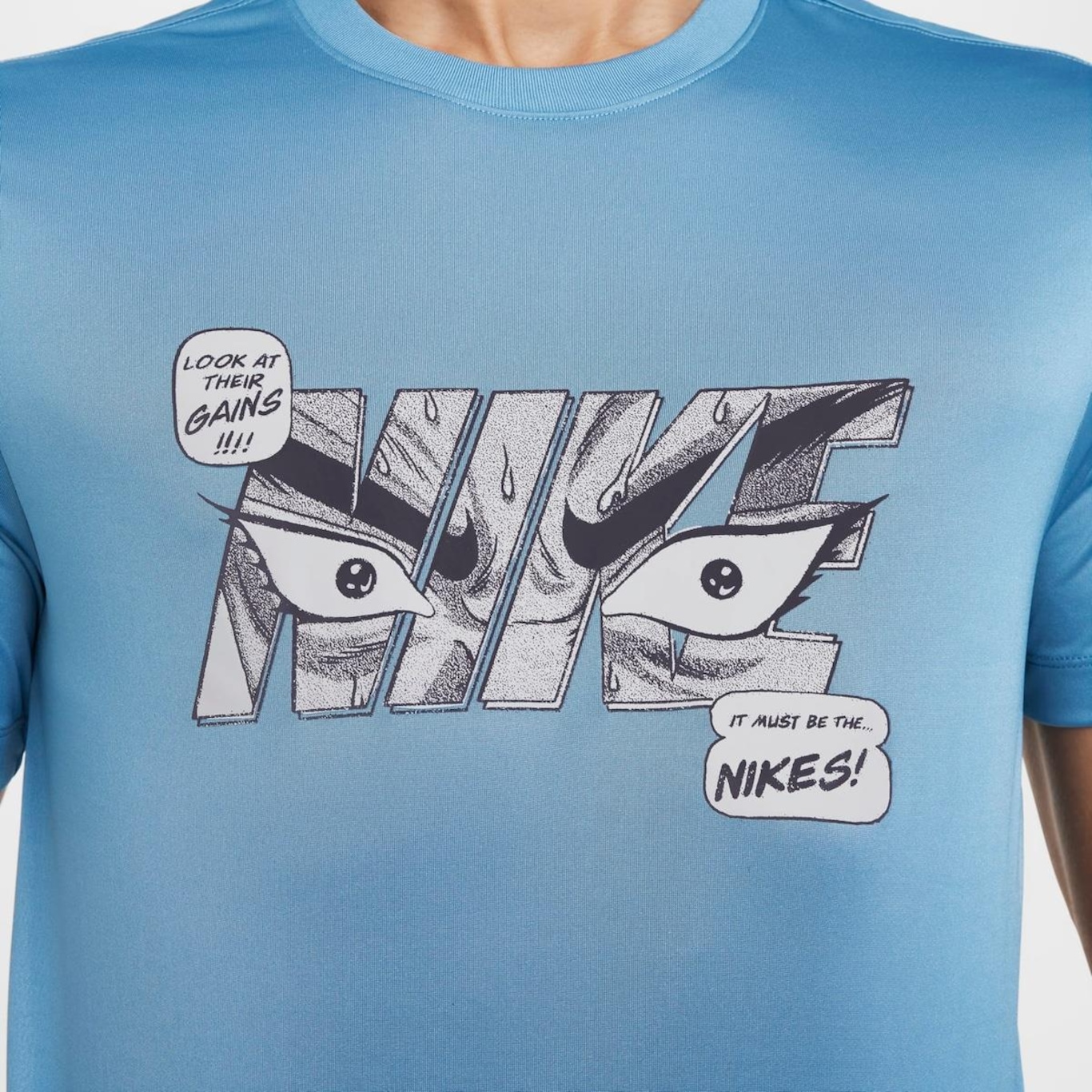 Camiseta Nike Dri-Fit Anime - Masculina - Foto 4