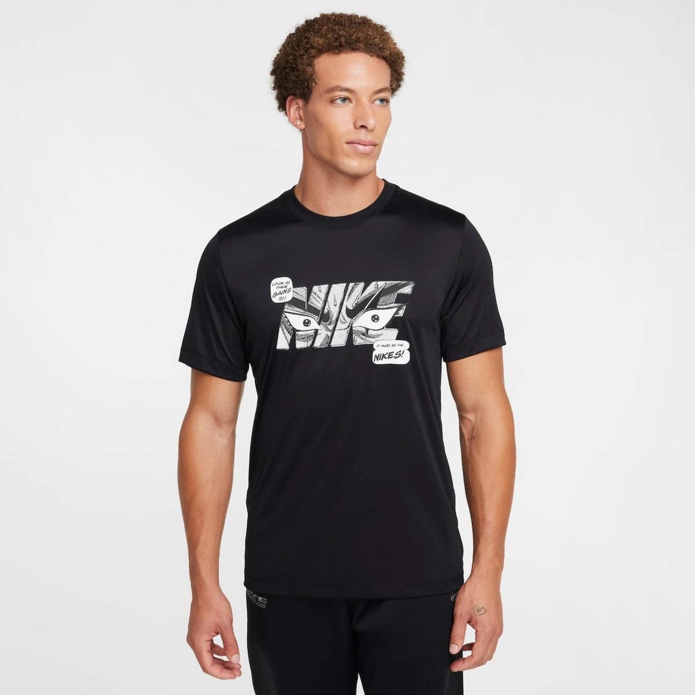 Camiseta Nike Dri-Fit Anime - Masculina - Foto 1