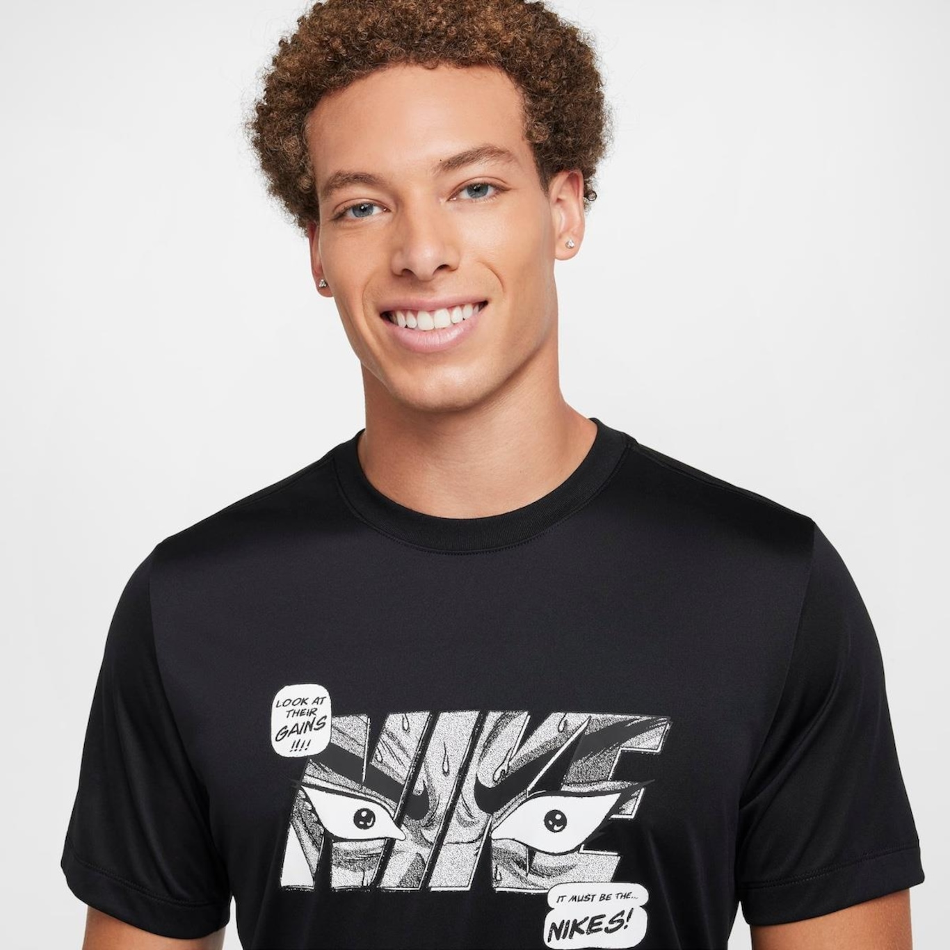 Camiseta Nike Dri-Fit Anime - Masculina - Foto 3