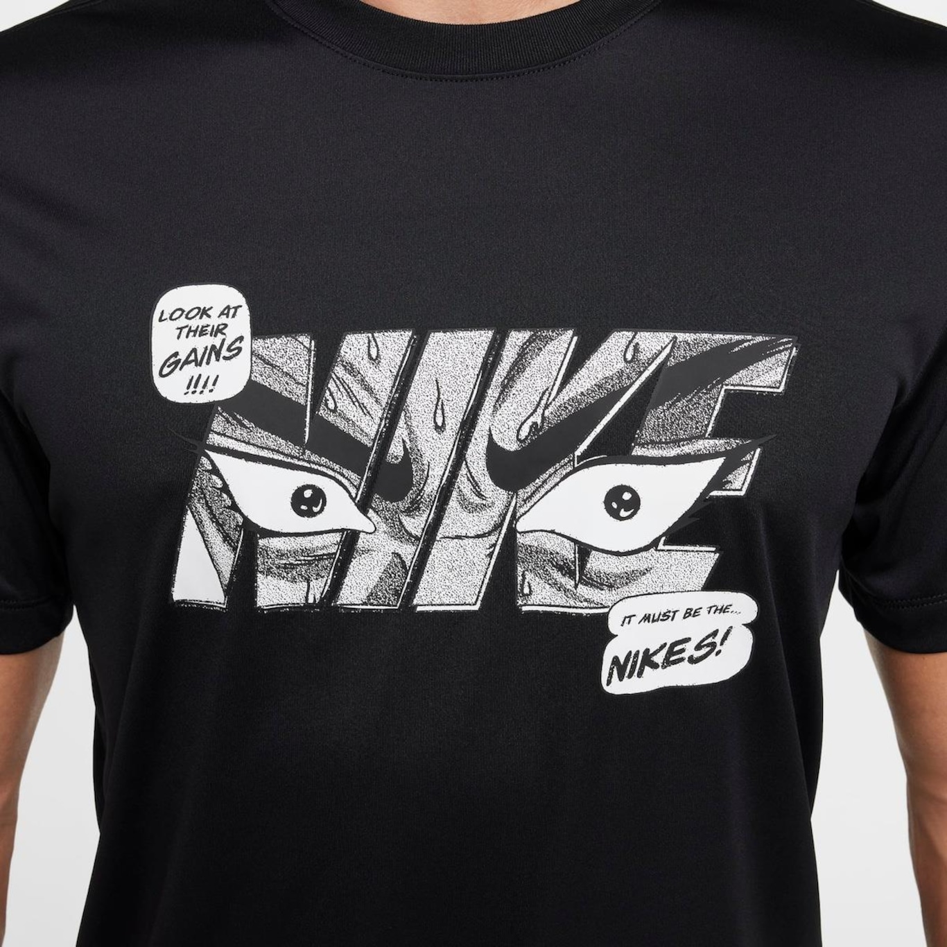 Camiseta Nike Dri-Fit Anime - Masculina - Foto 4