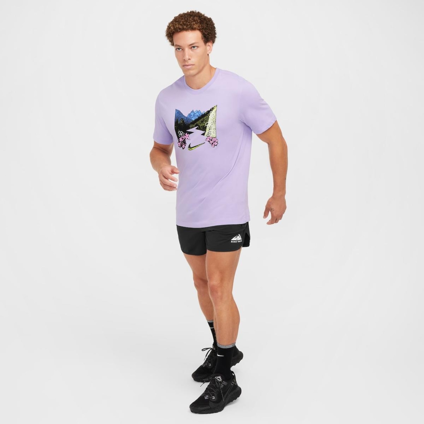 Camiseta Nike Dri-Fit Trail Energy - Masculina - Foto 4