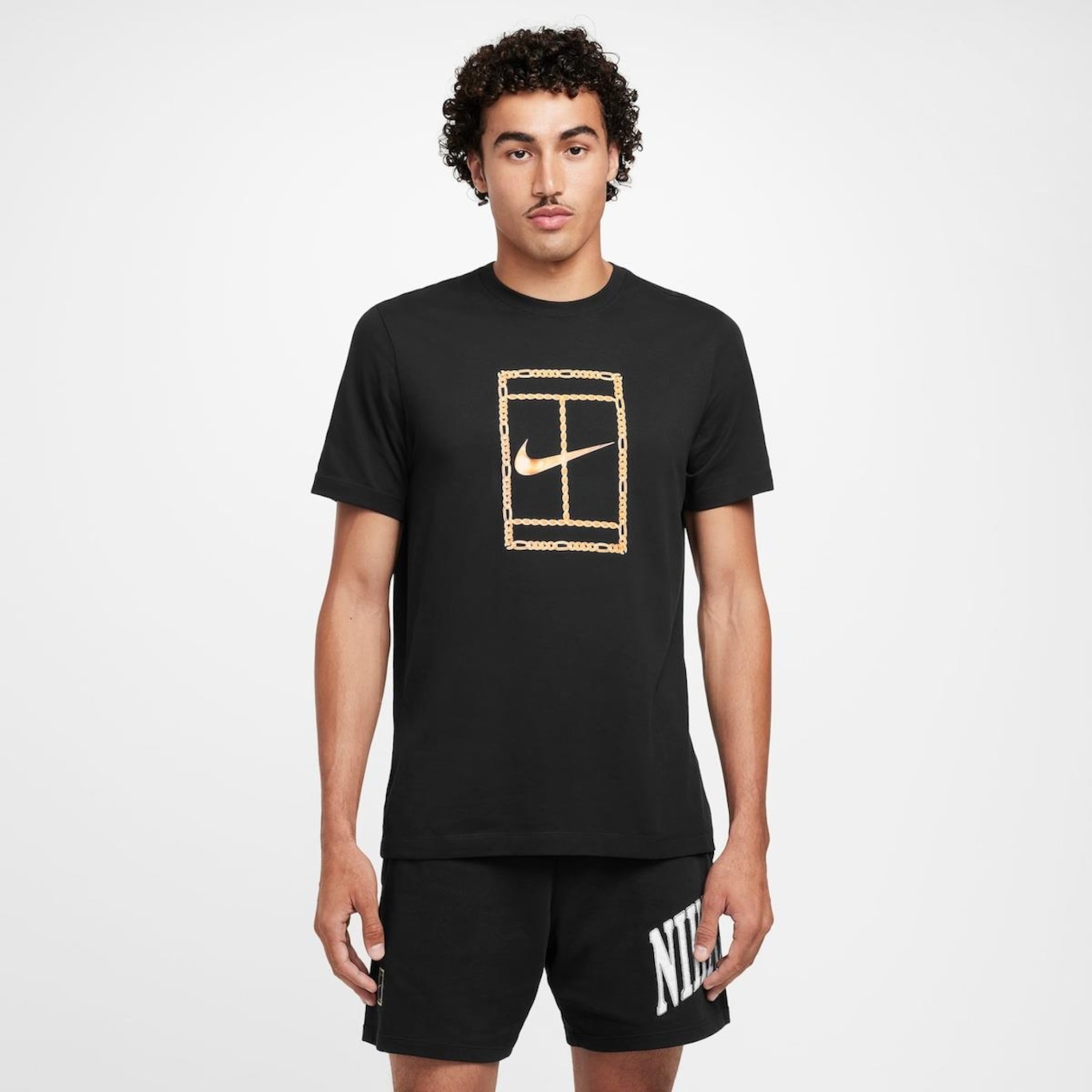 Camiseta Nikecourt Dri-Fit Heritage - Masculina - Foto 1