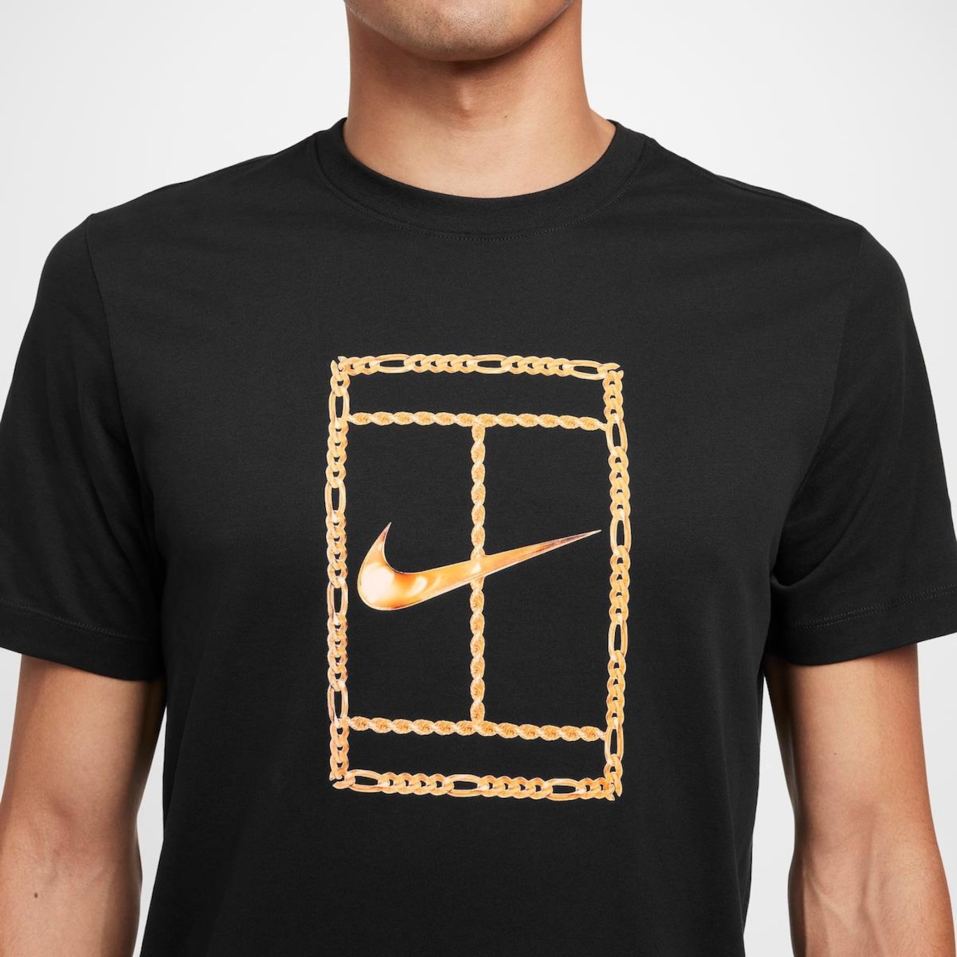 Camiseta Nikecourt Dri-Fit Heritage - Masculina - Foto 4