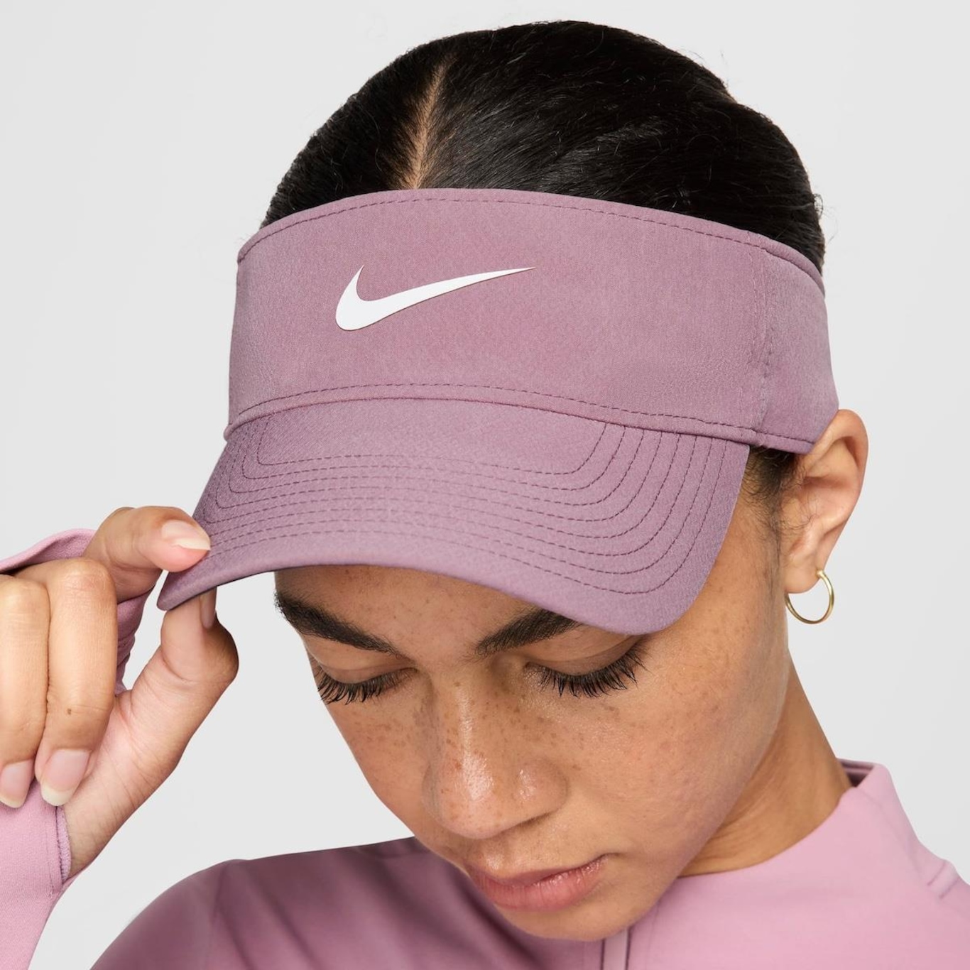 Viseira Nike Dri-Fit Ace Visor - Adulto - Foto 6