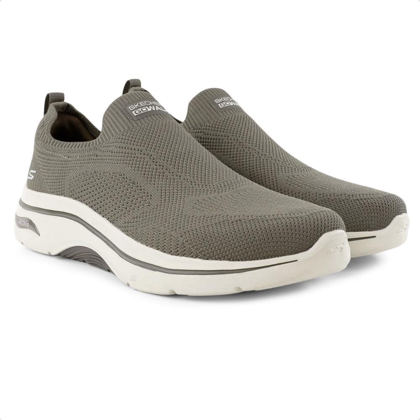 Tênis Skechers Go Walk Arch Fit 2.0 Slip On Masculino - Foto 3