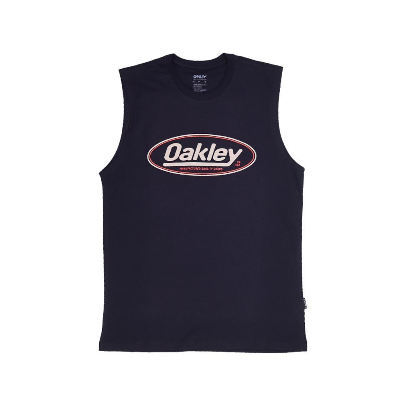 Camiseta Regata Oakley Garage Tank - Masculina - Foto 1