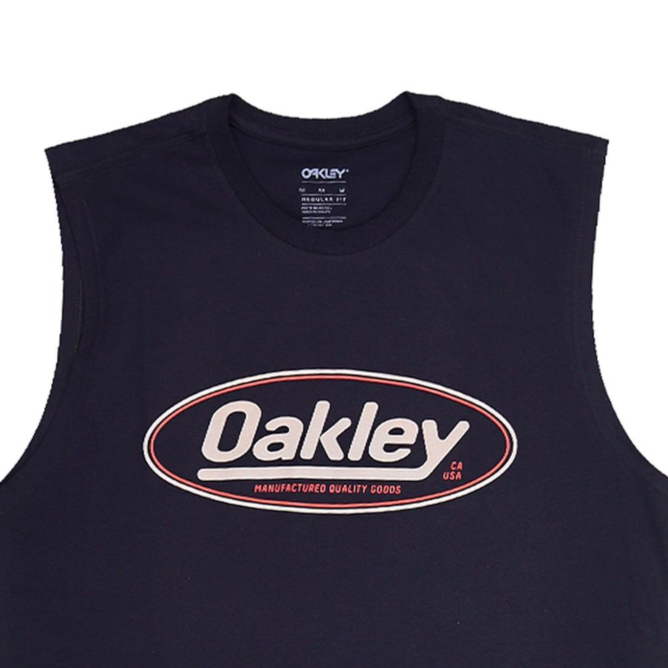 Camiseta Regata Oakley Garage Tank - Masculina - Foto 3