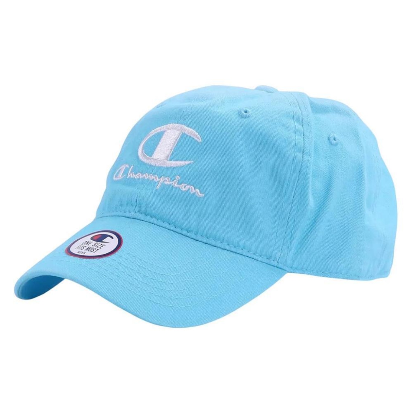 Boné Aba Curva Champion Washed Relaxed Big C Script - strapback - Adulto - Foto 1