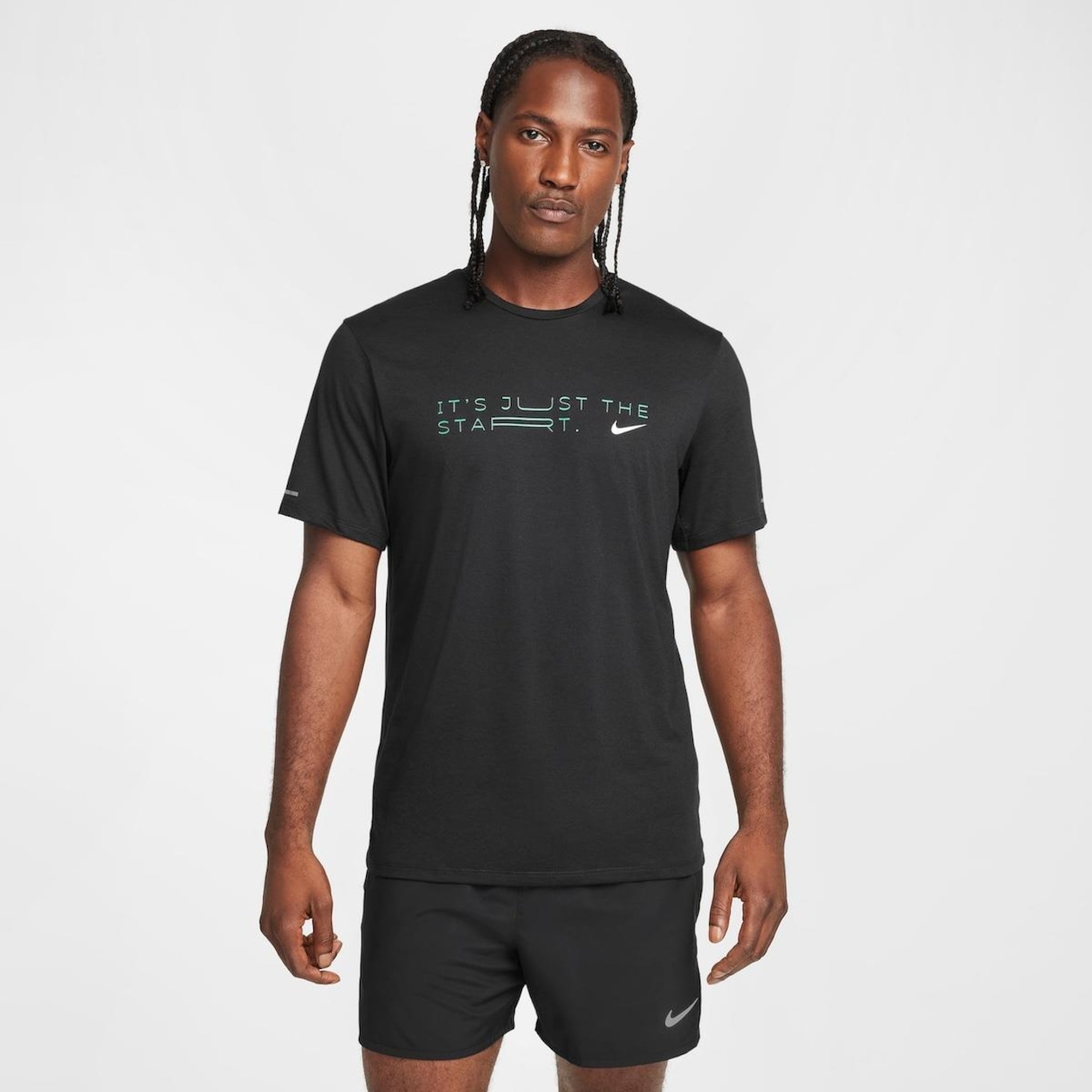 Camiseta Nike Dri-Fit Rise365 - Masculina - Foto 1