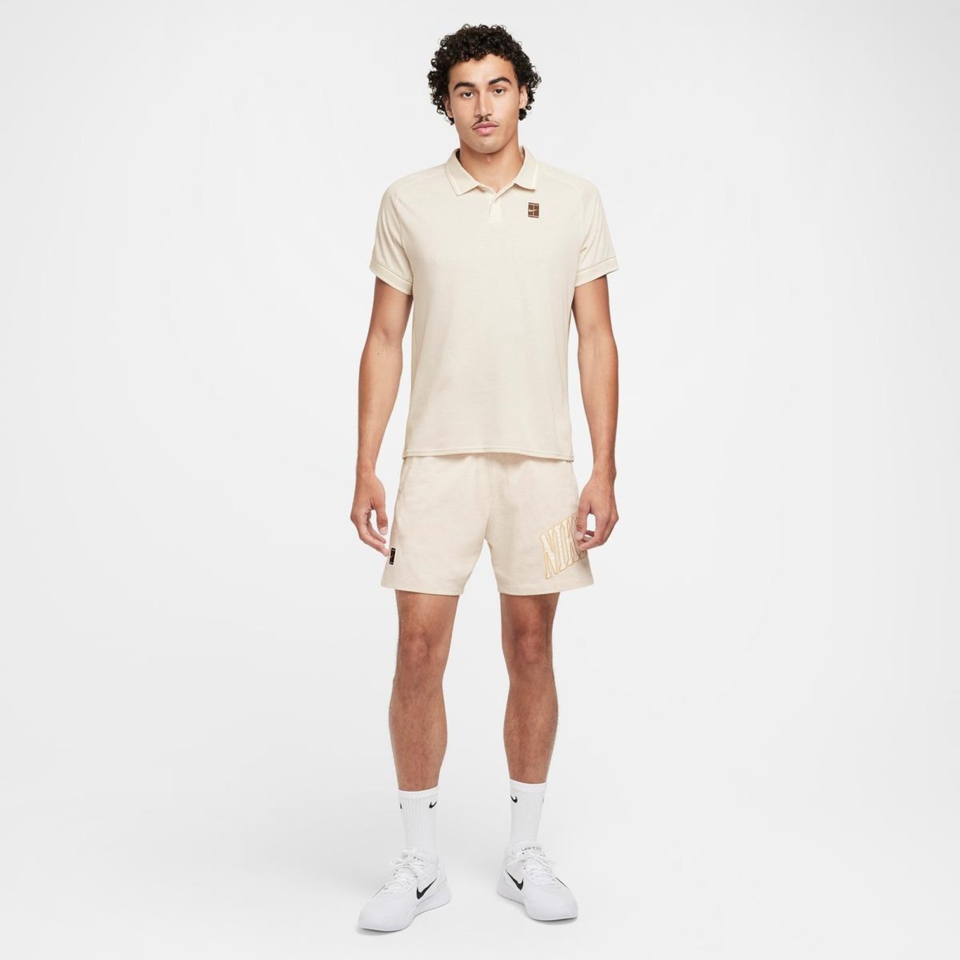 Camisa Polo Nikecourt Heritage - Masculina - Foto 6