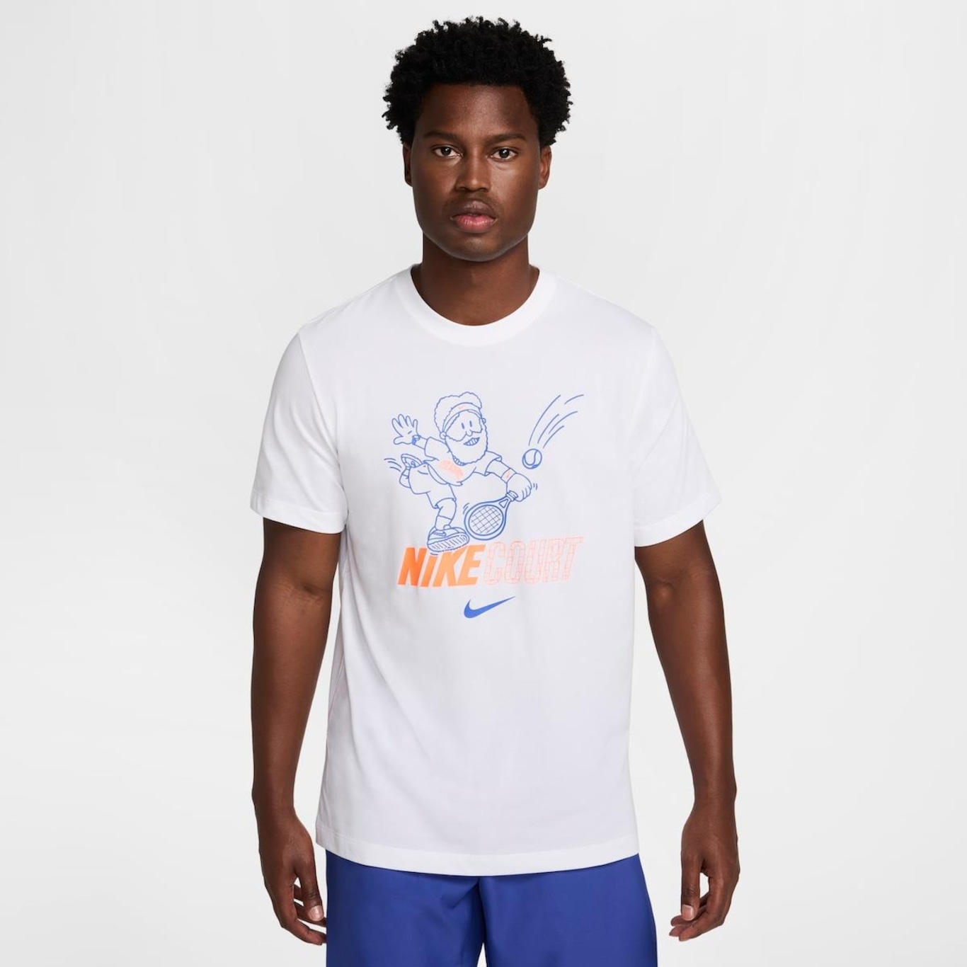 Camiseta Nikecourt Dri-Fit - Masculina - Foto 1